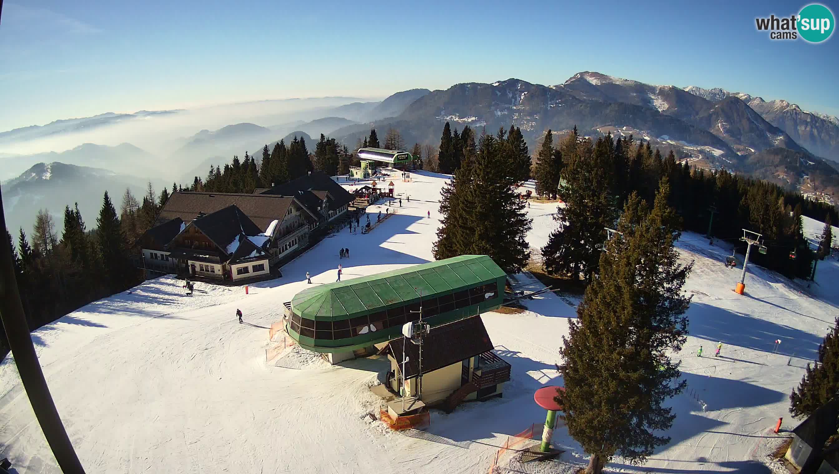 Live webcam Ski Cerkno – Počivalo