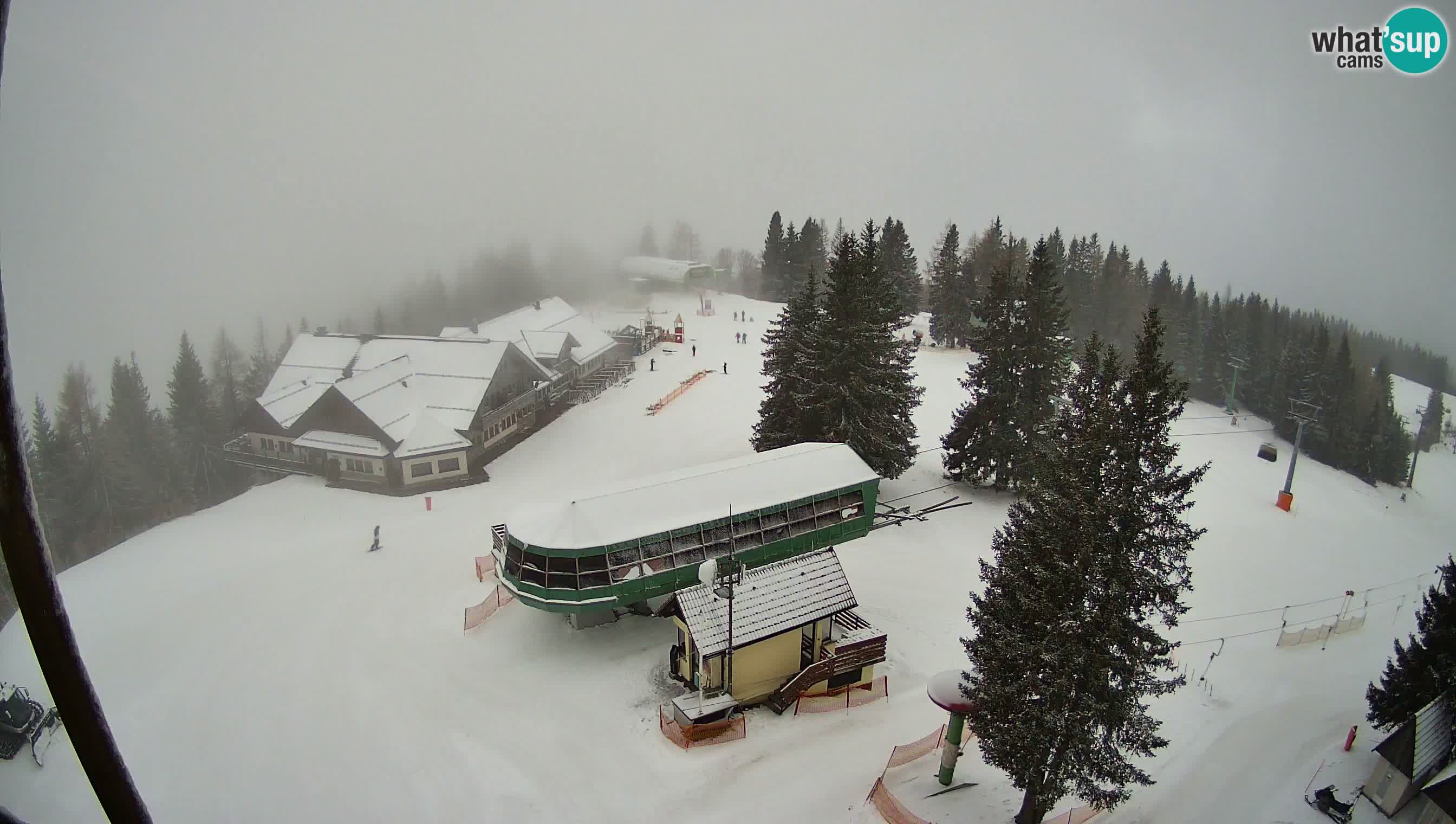 Live webcam Ski Cerkno – Počivalo