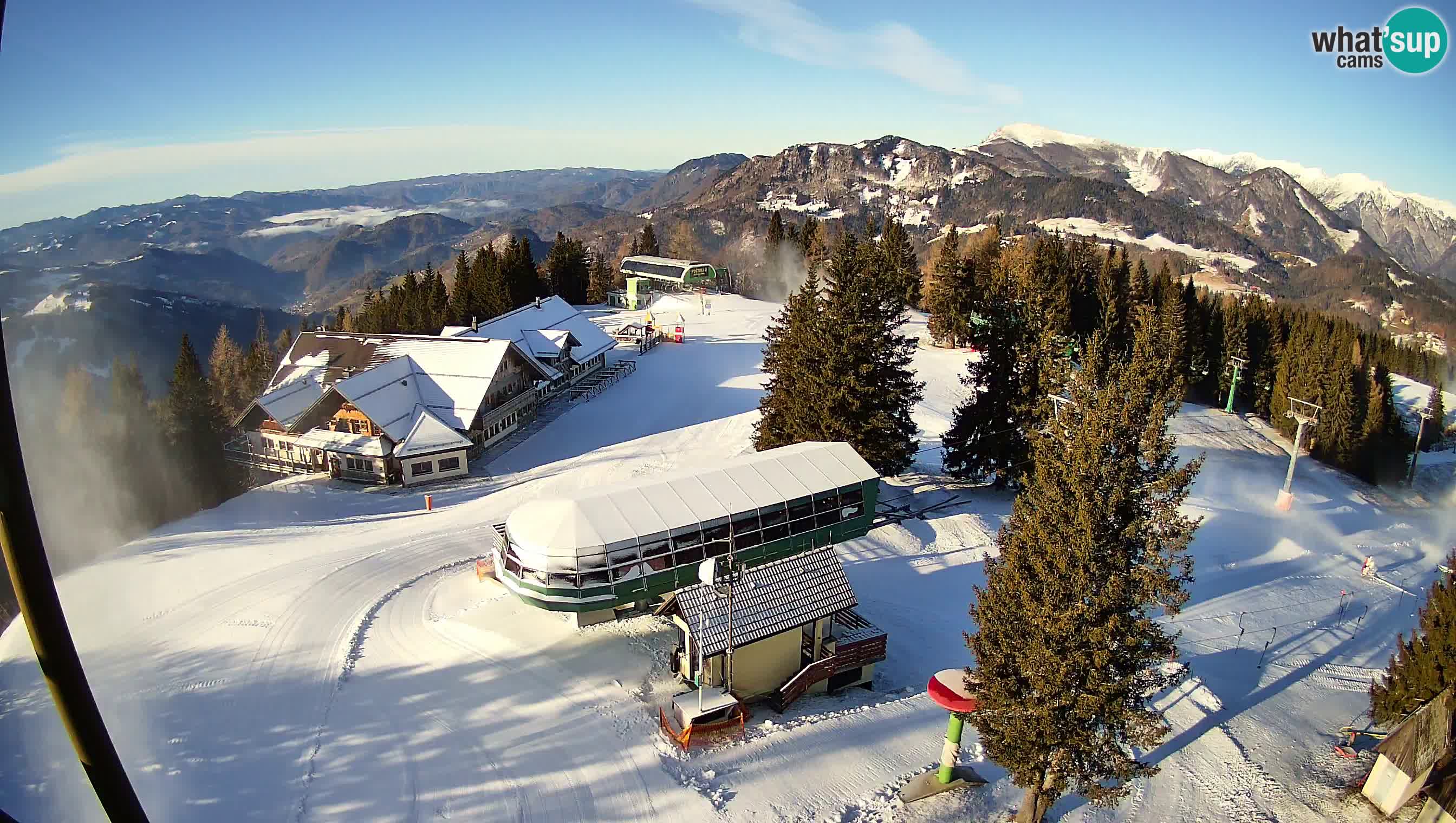 Live webcam Ski Cerkno – Počivalo