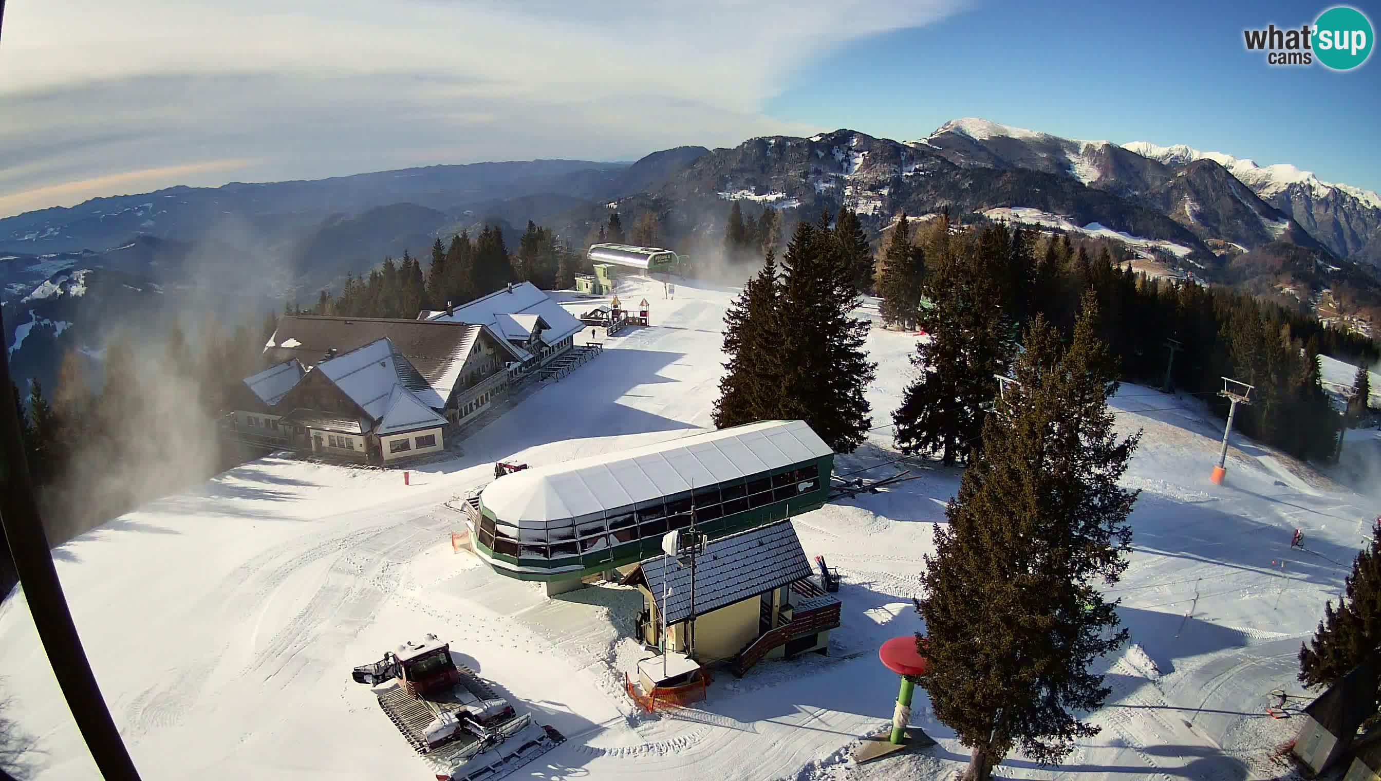 Live webcam Ski Cerkno – Počivalo