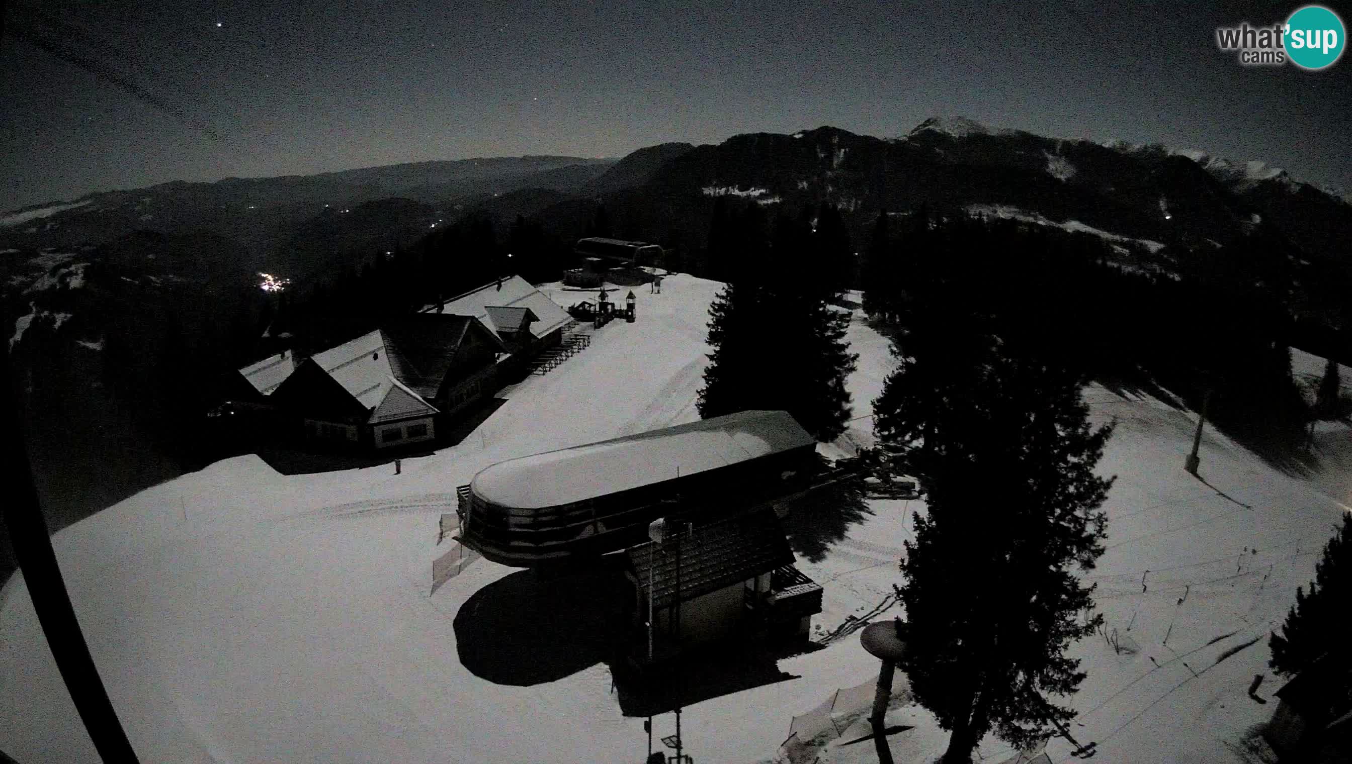 Live webcam Ski Cerkno – Počivalo