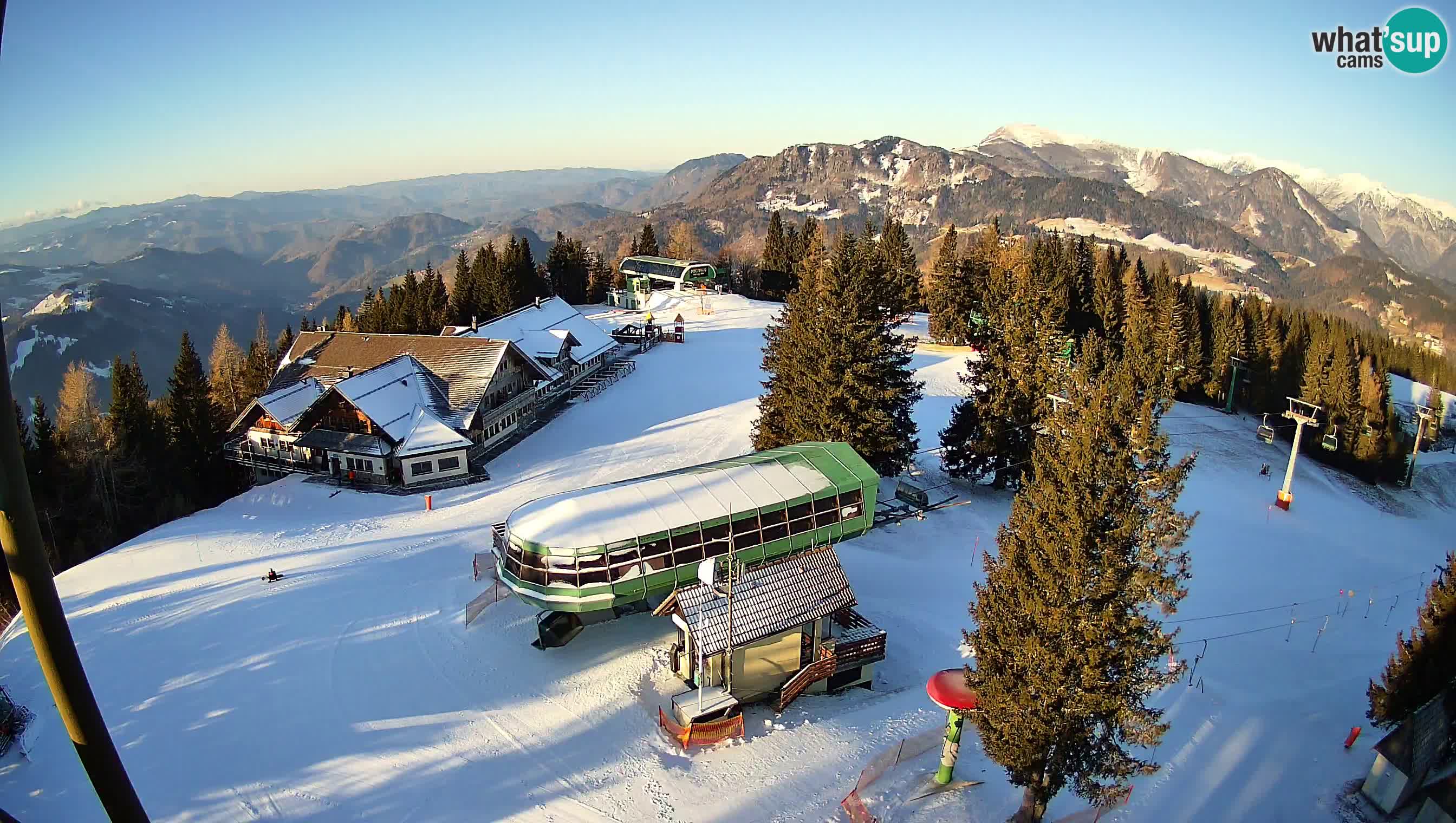 Live webcam Ski Cerkno – Počivalo