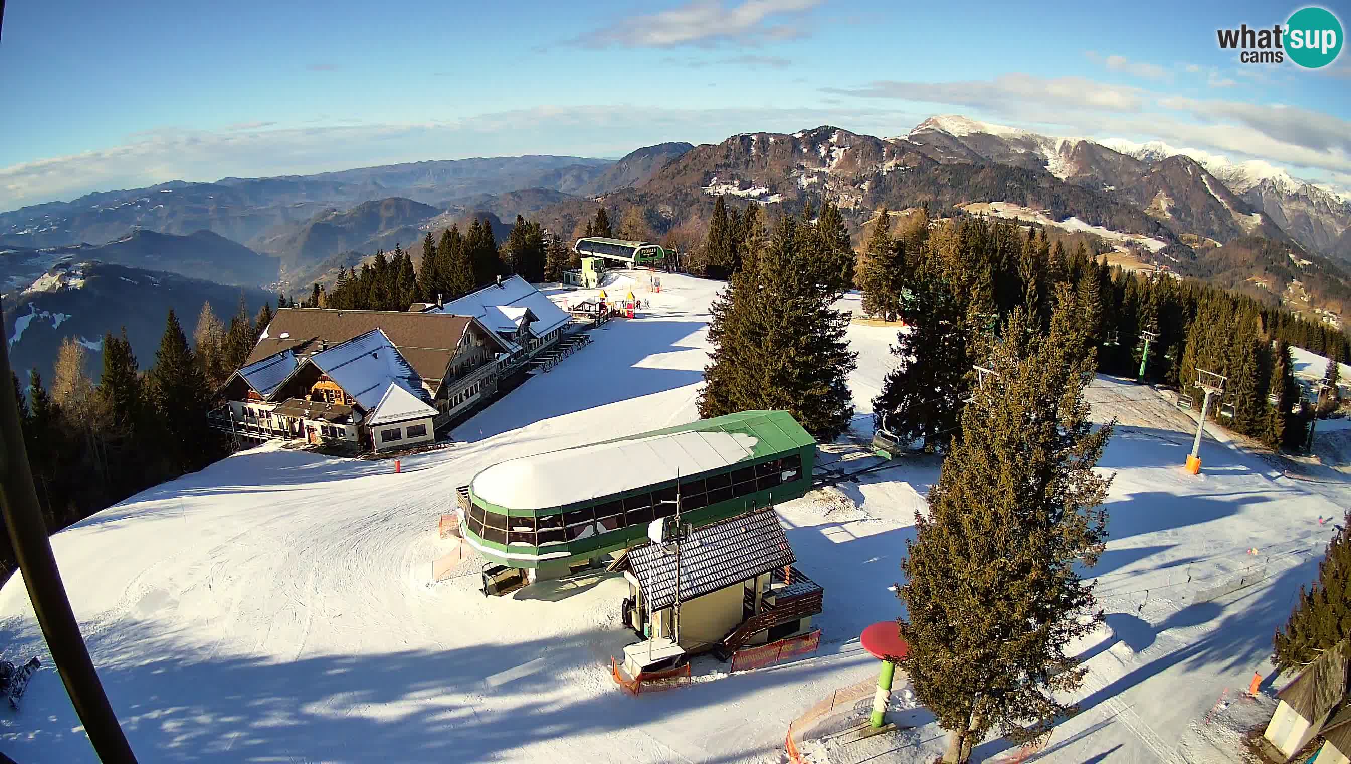 Live webcam Ski Cerkno – Počivalo