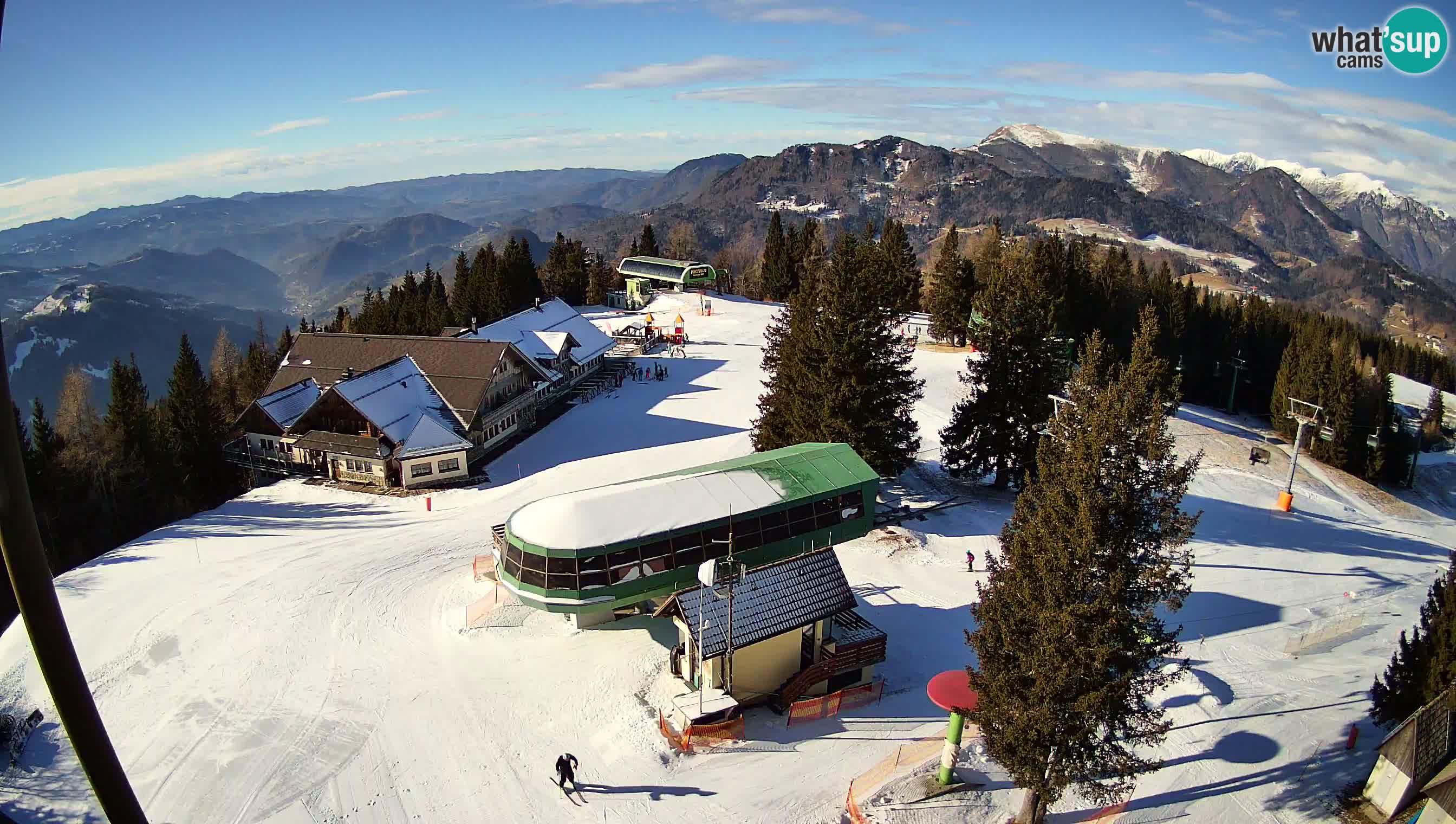 Live webcam Ski Cerkno – Počivalo