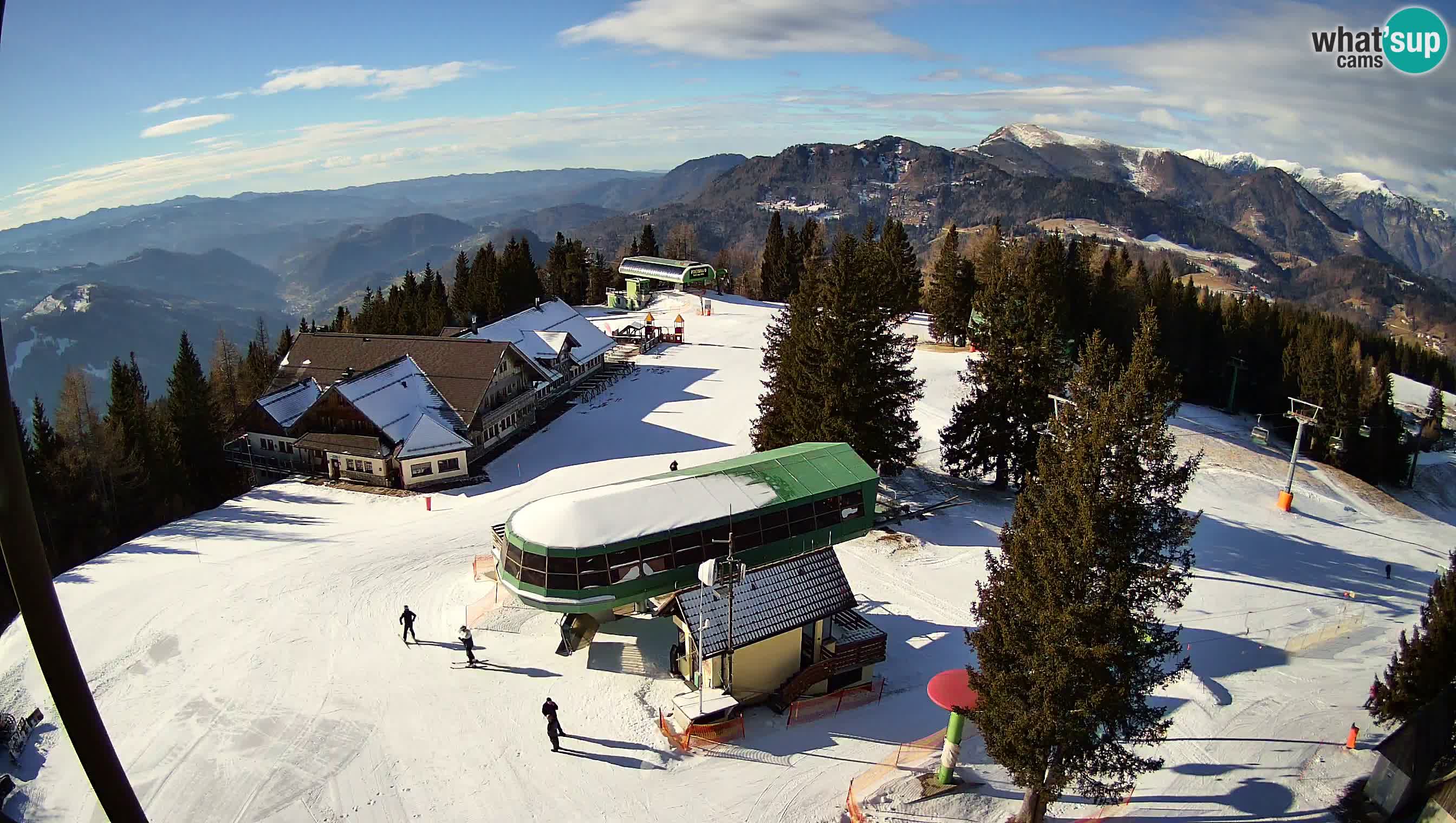 Live webcam Ski Cerkno – Počivalo