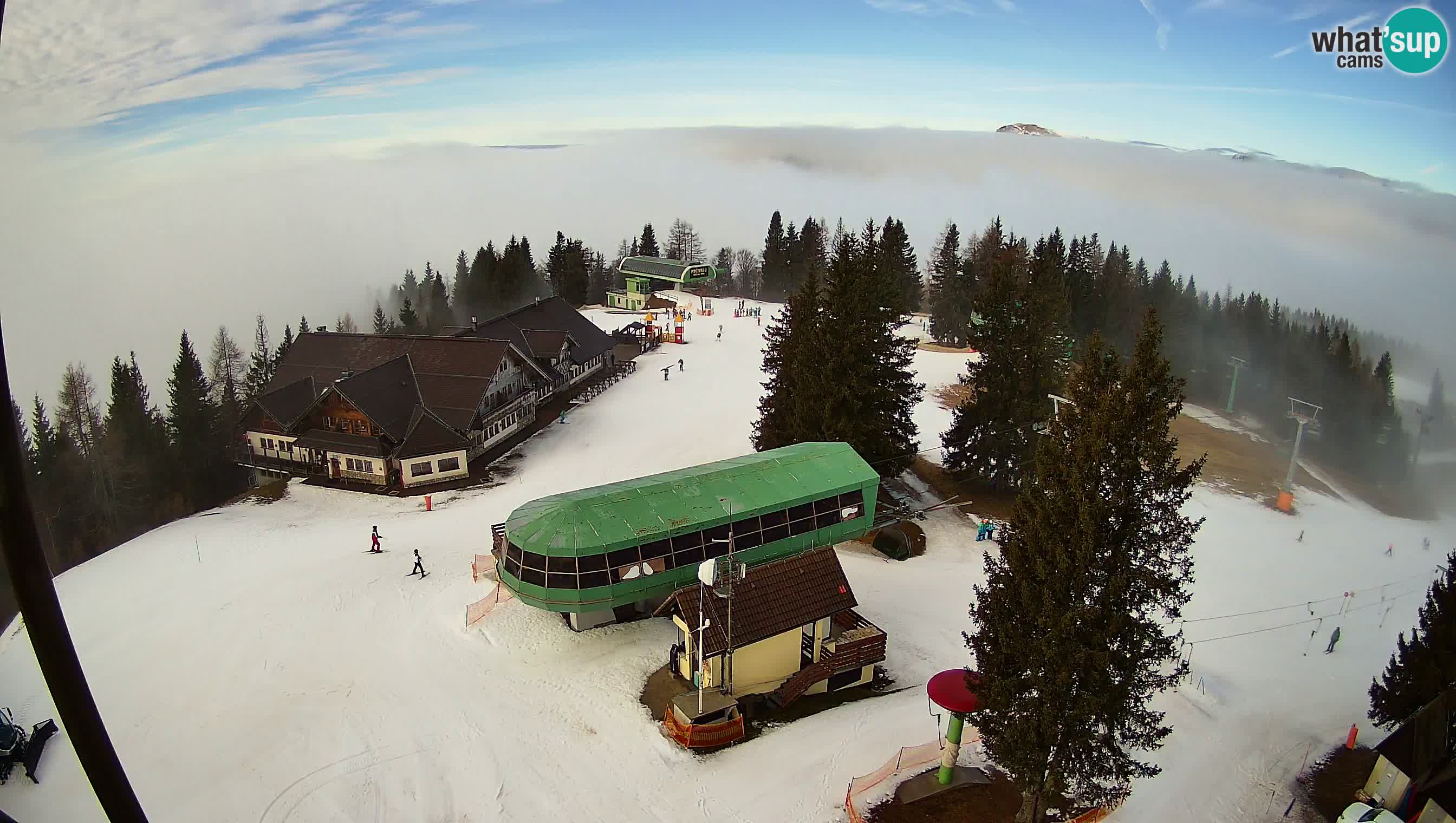 Live webcam Ski Cerkno – Počivalo