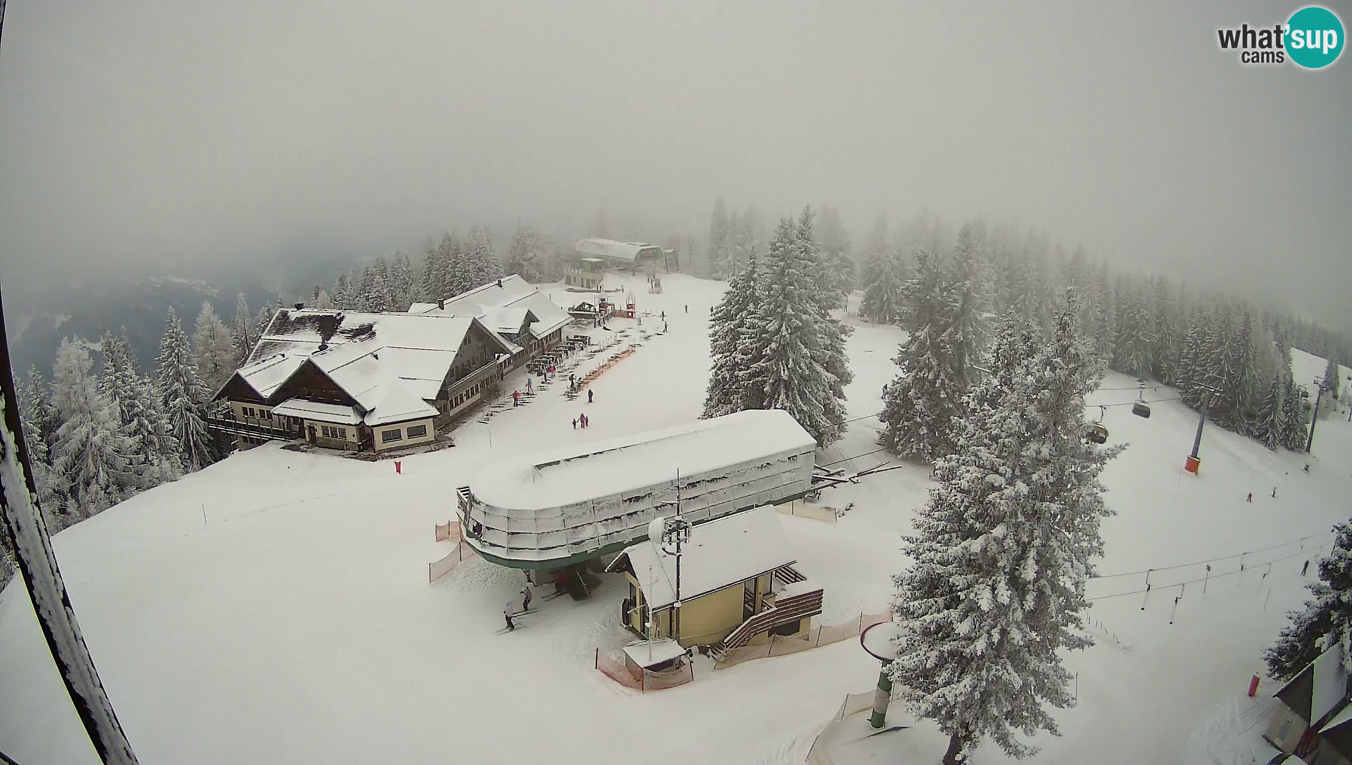 Live webcam Ski Cerkno – Počivalo