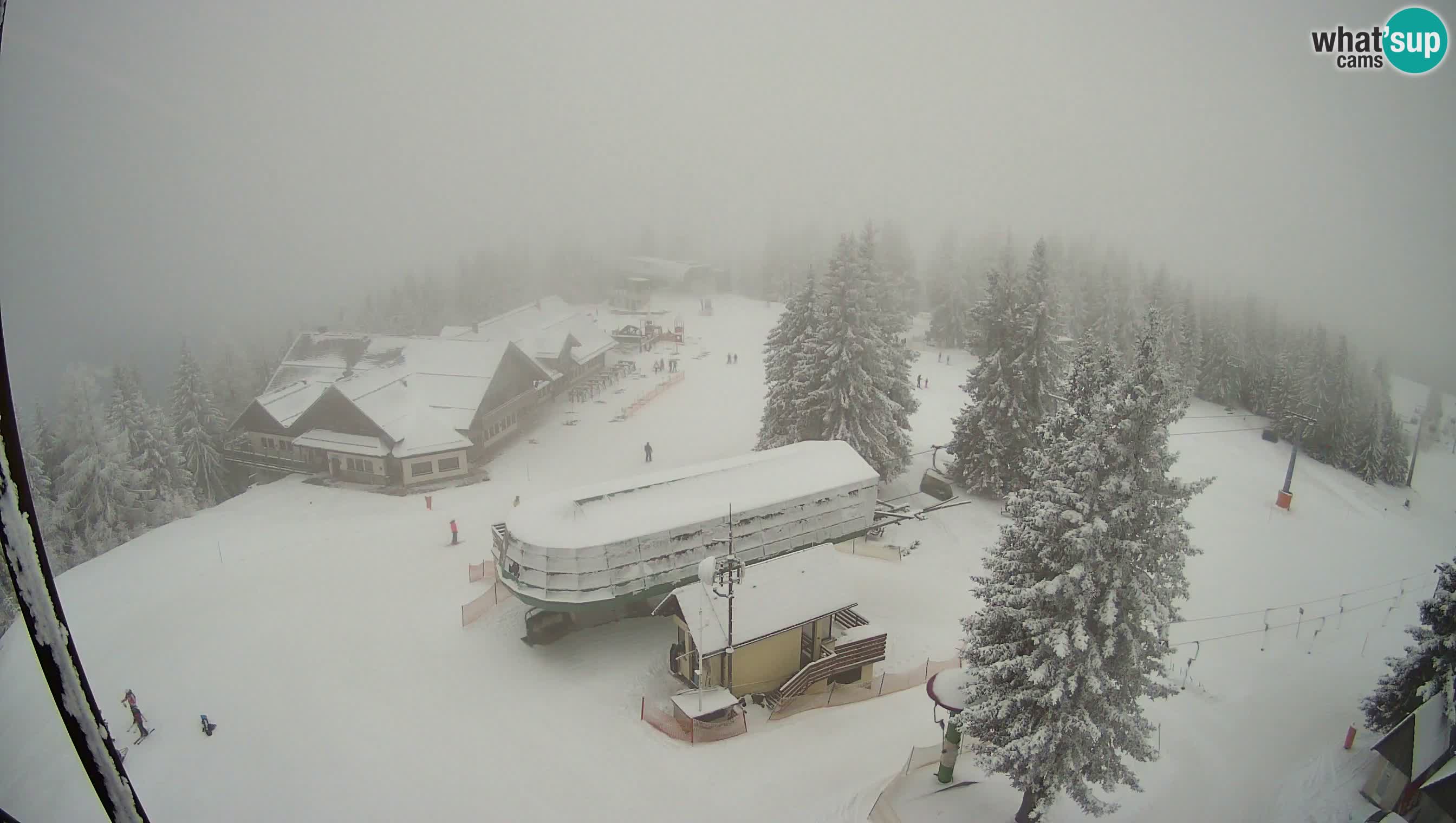 Live webcam Ski Cerkno – Počivalo