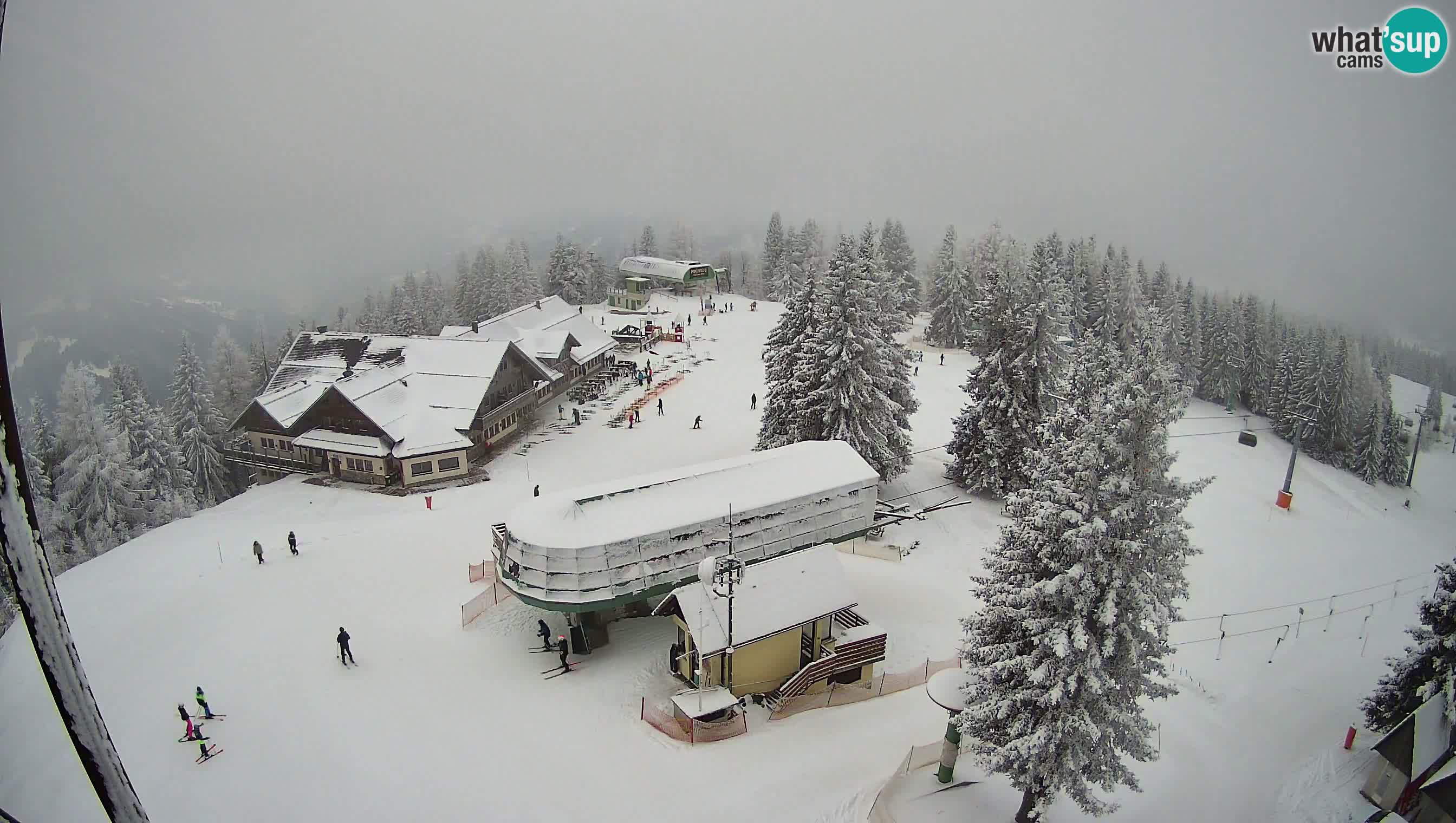 Live webcam Ski Cerkno – Počivalo