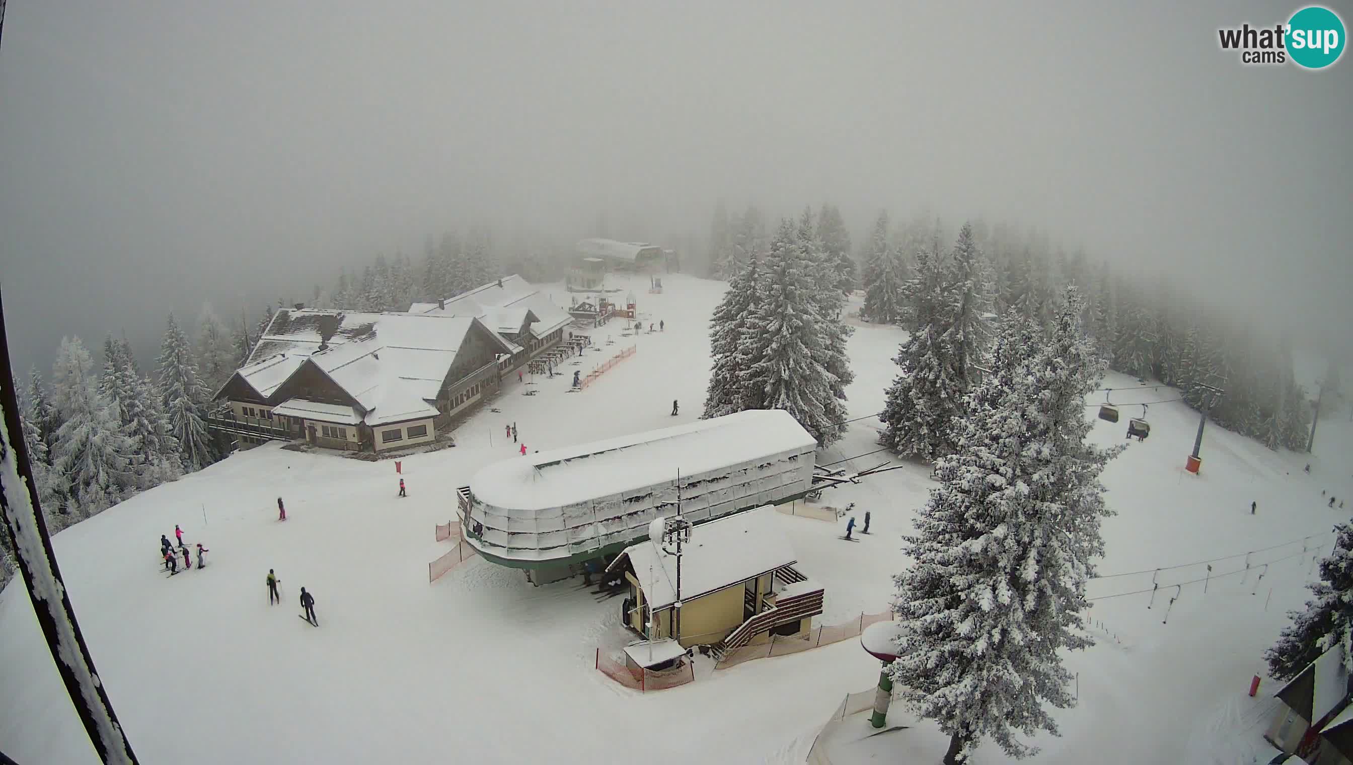 Live webcam Ski Cerkno – Počivalo