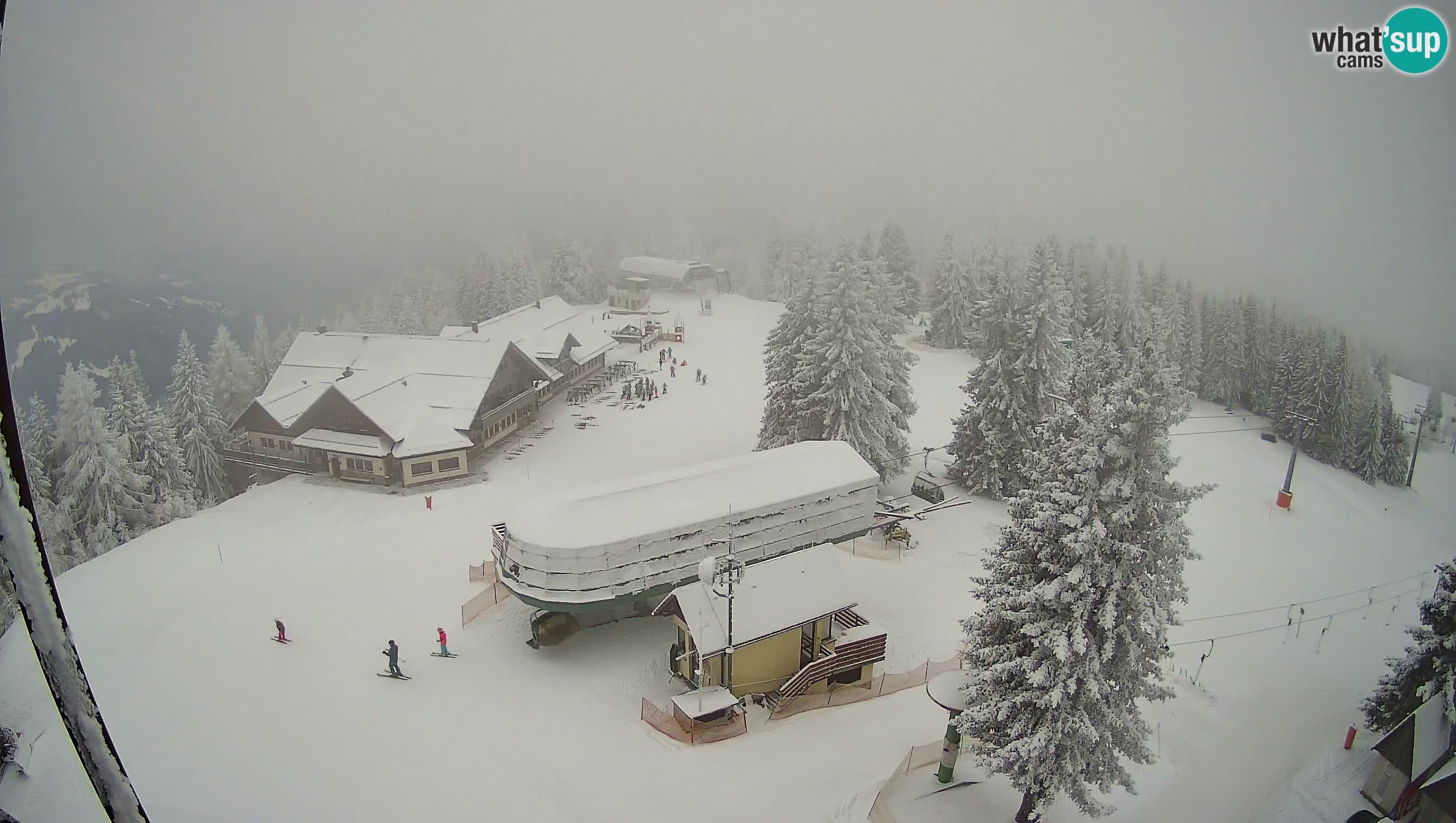 Live webcam Ski Cerkno – Počivalo