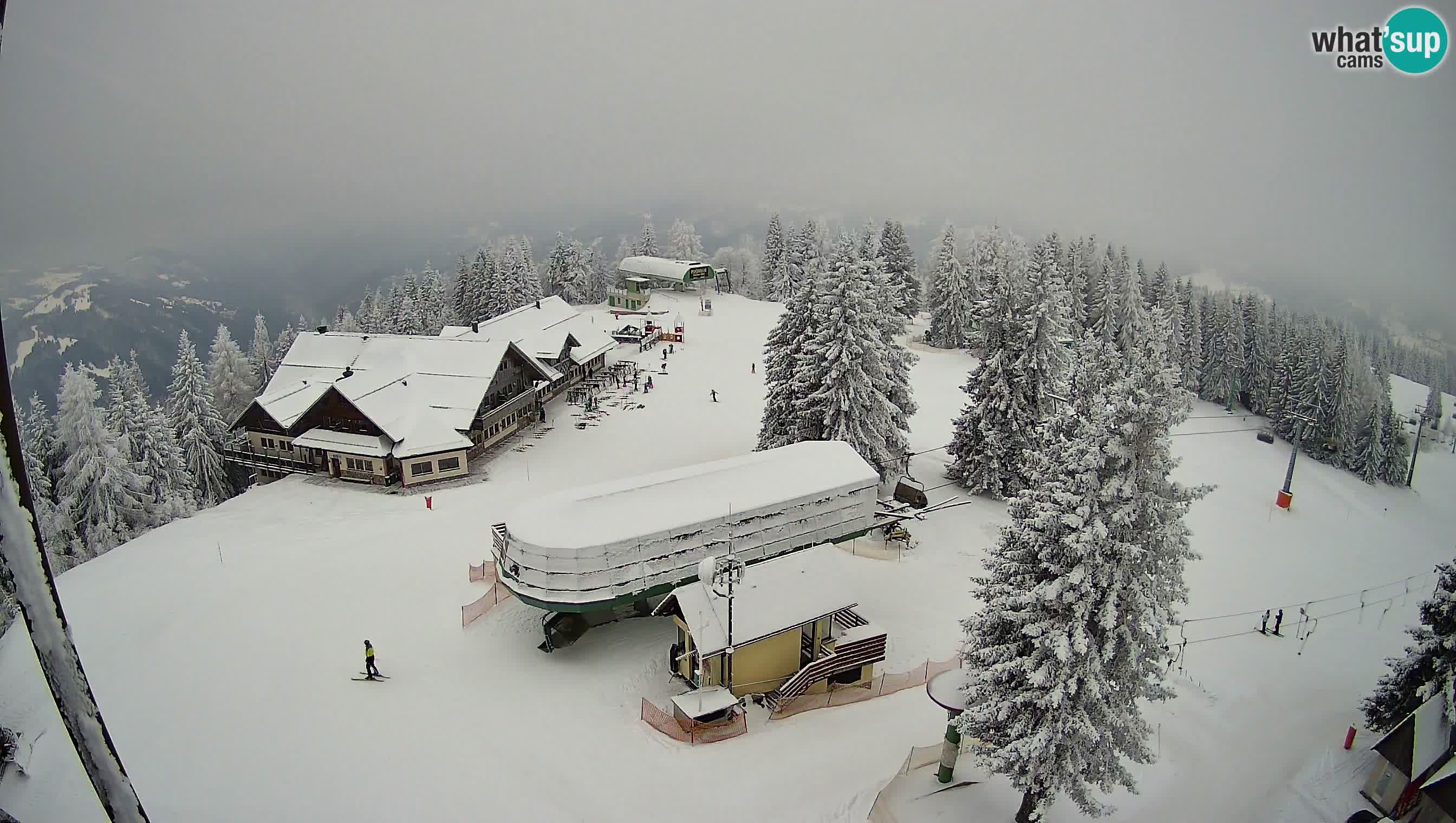 Live webcam Ski Cerkno – Počivalo