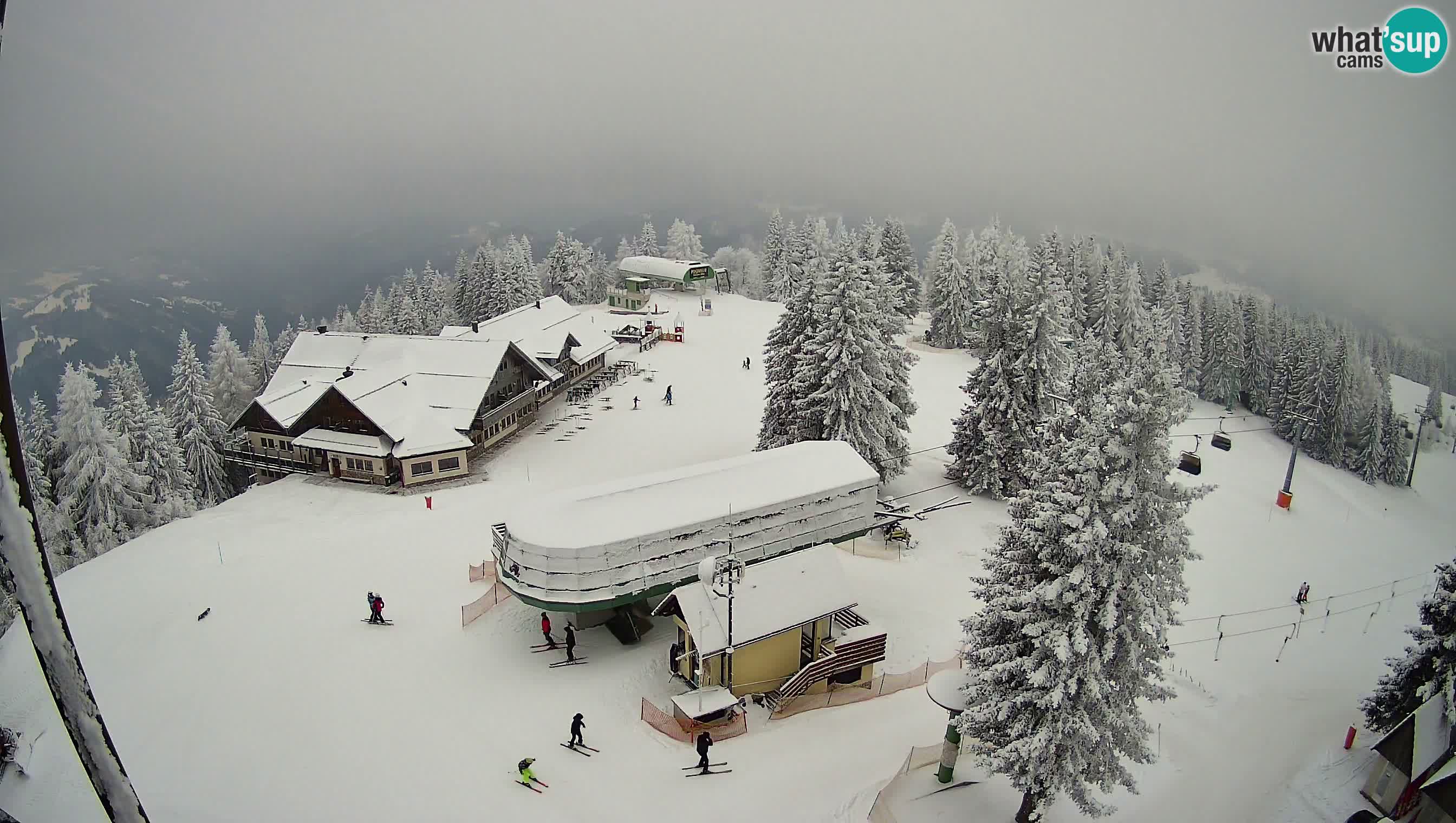 Live webcam Ski Cerkno – Počivalo