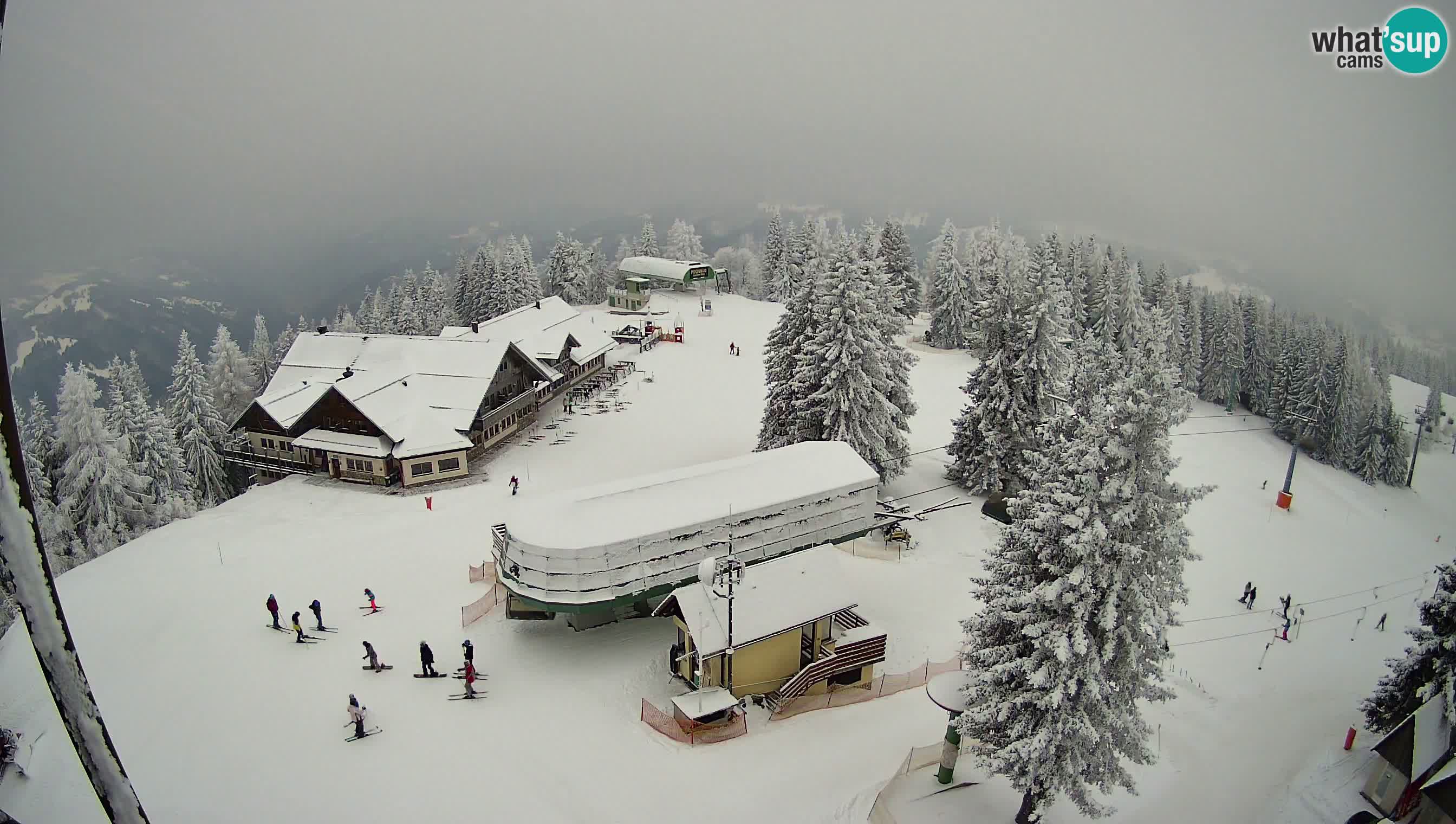 Live webcam Ski Cerkno – Počivalo