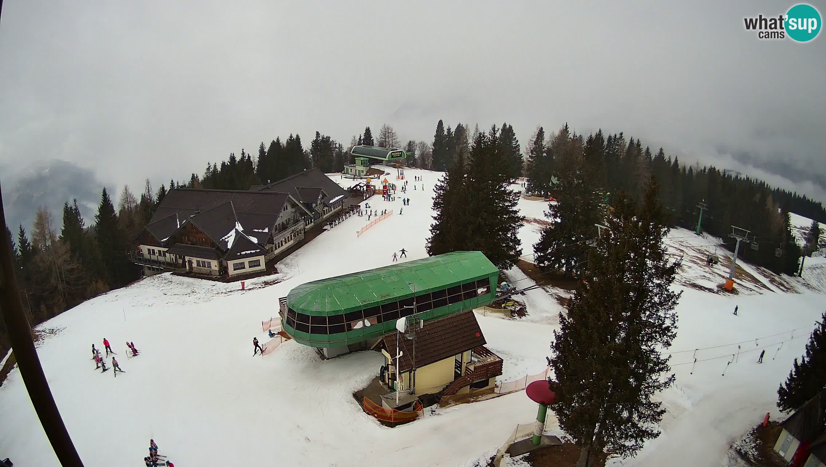 Live webcam Ski Cerkno – Počivalo