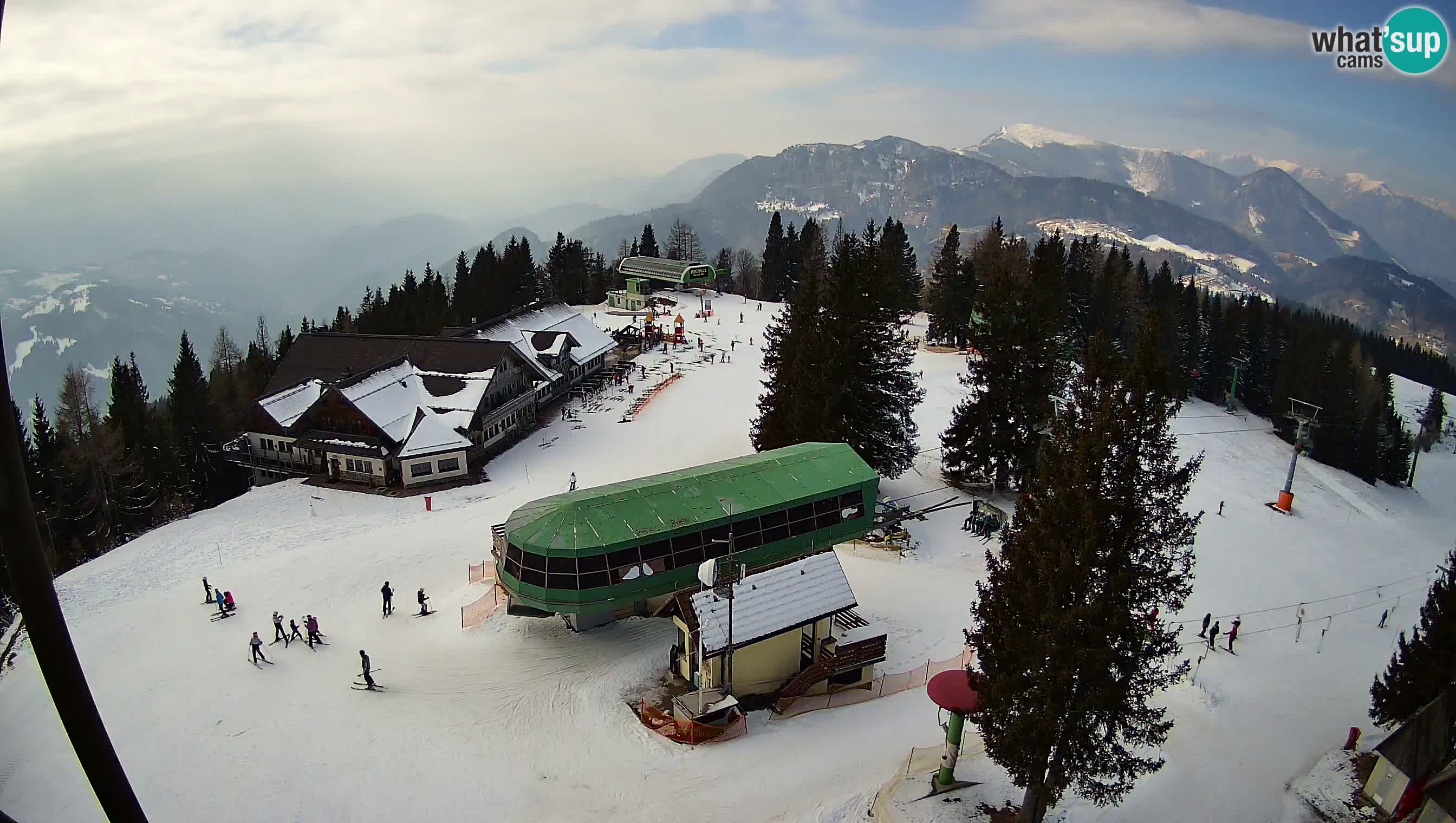 Live webcam Ski Cerkno – Počivalo