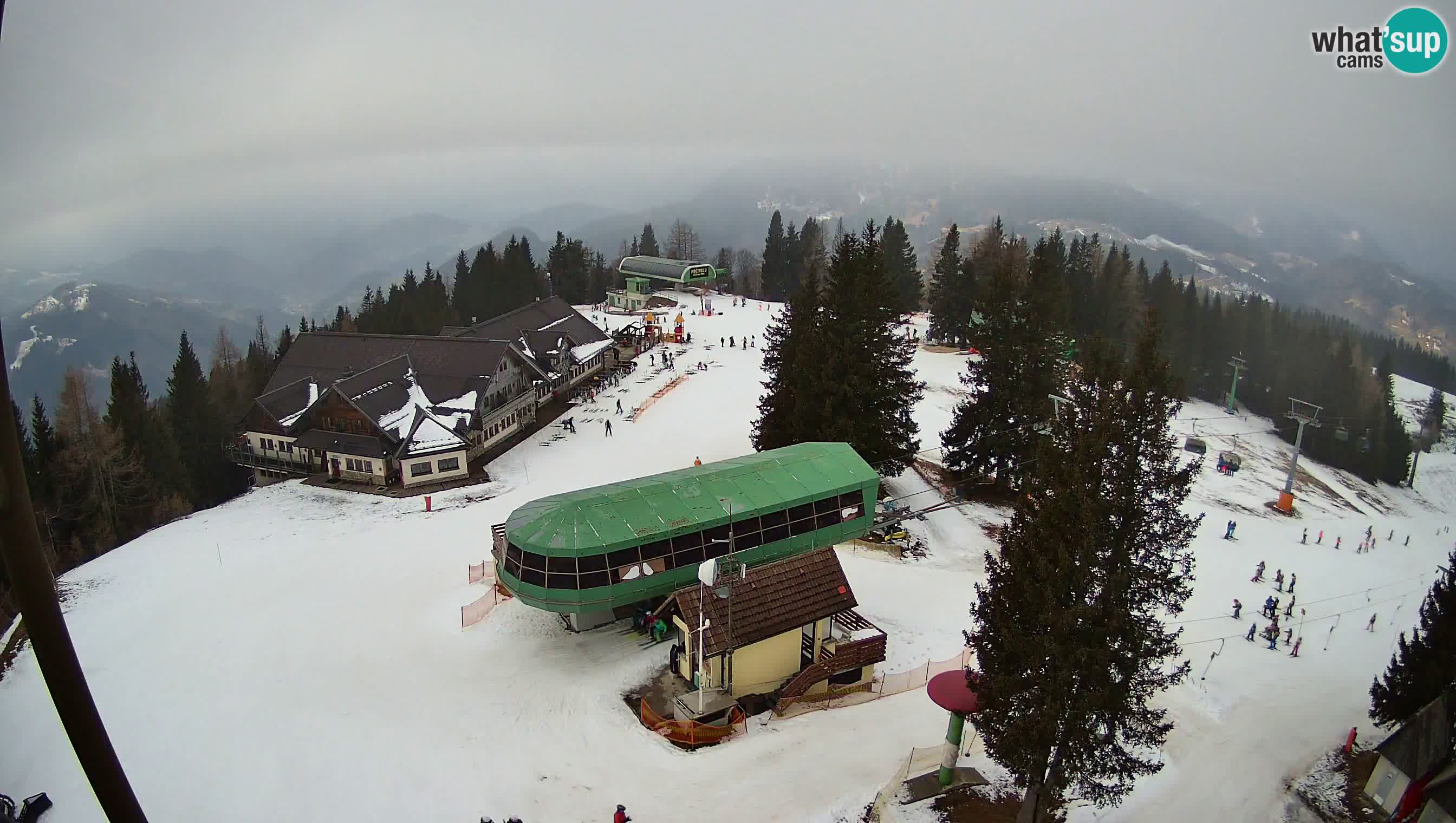 Live webcam Ski Cerkno – Počivalo