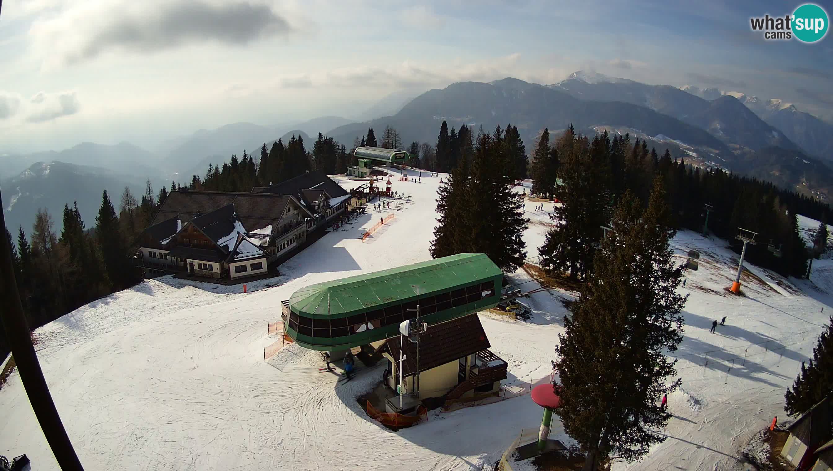 Live webcam Ski Cerkno – Počivalo