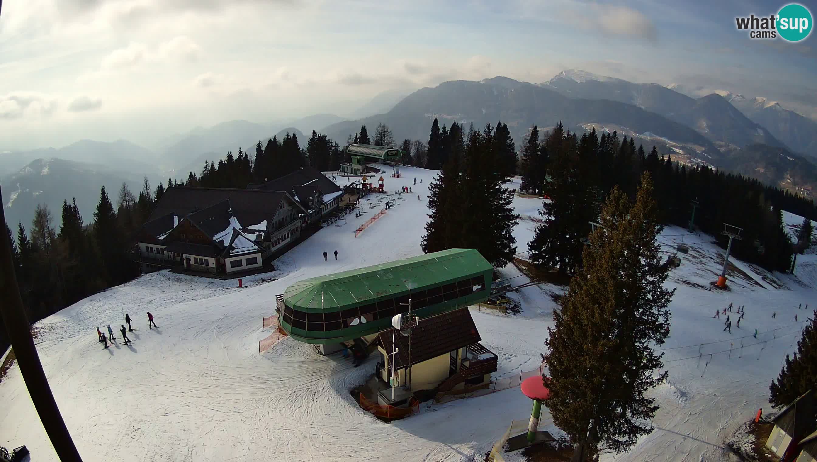 Live webcam Ski Cerkno – Počivalo