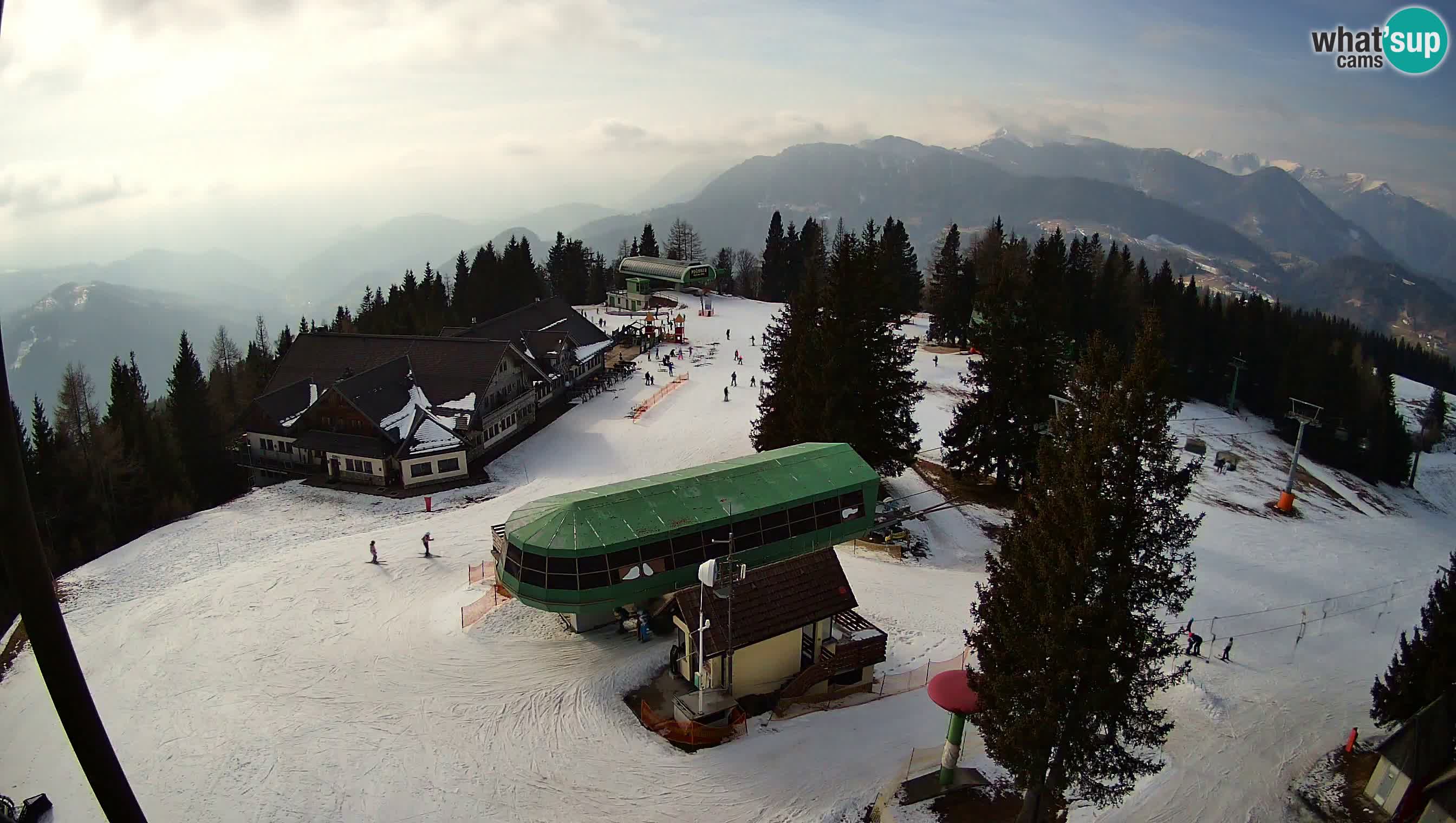 Live webcam Ski Cerkno – Počivalo