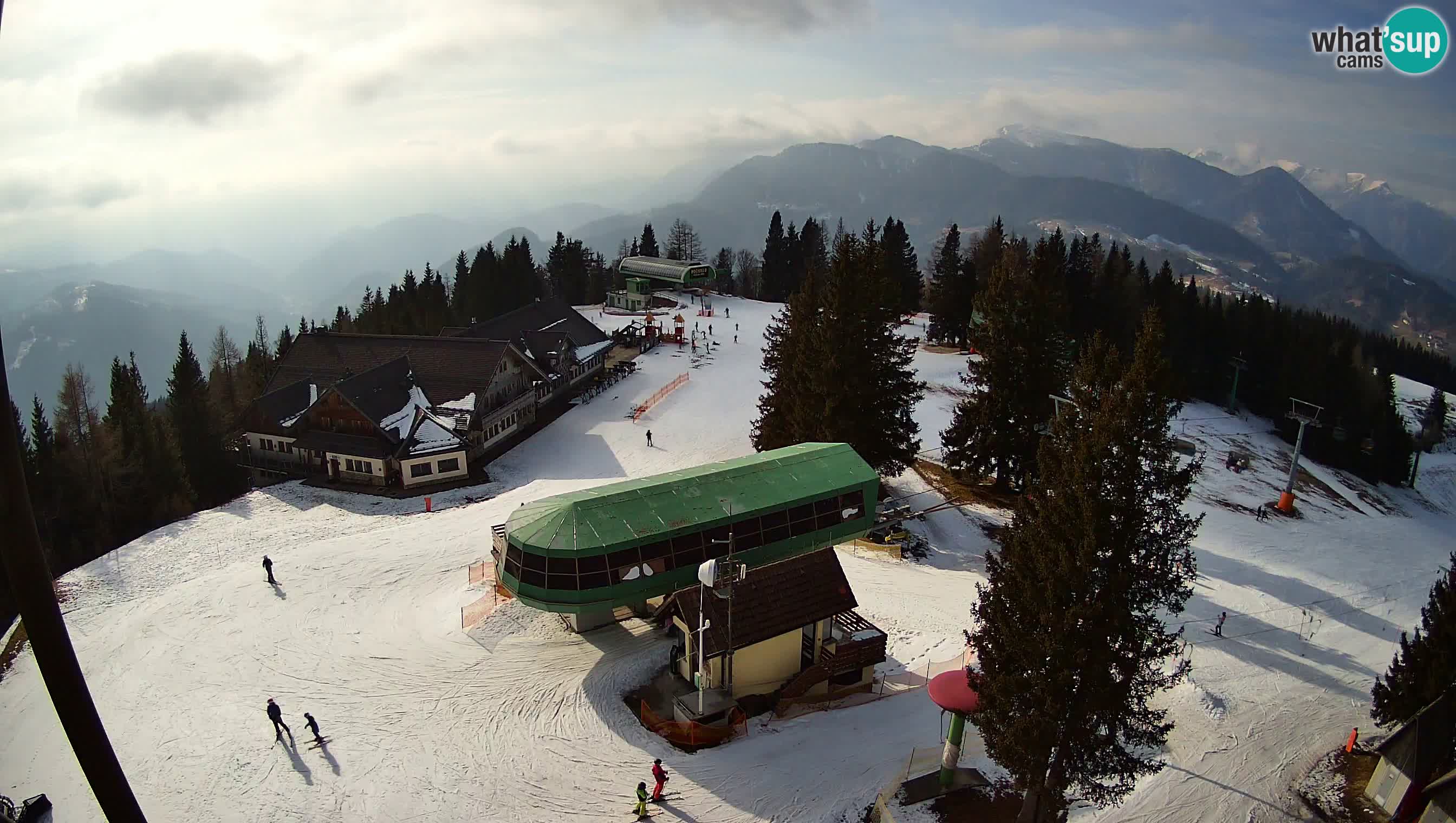 Live webcam Ski Cerkno – Počivalo