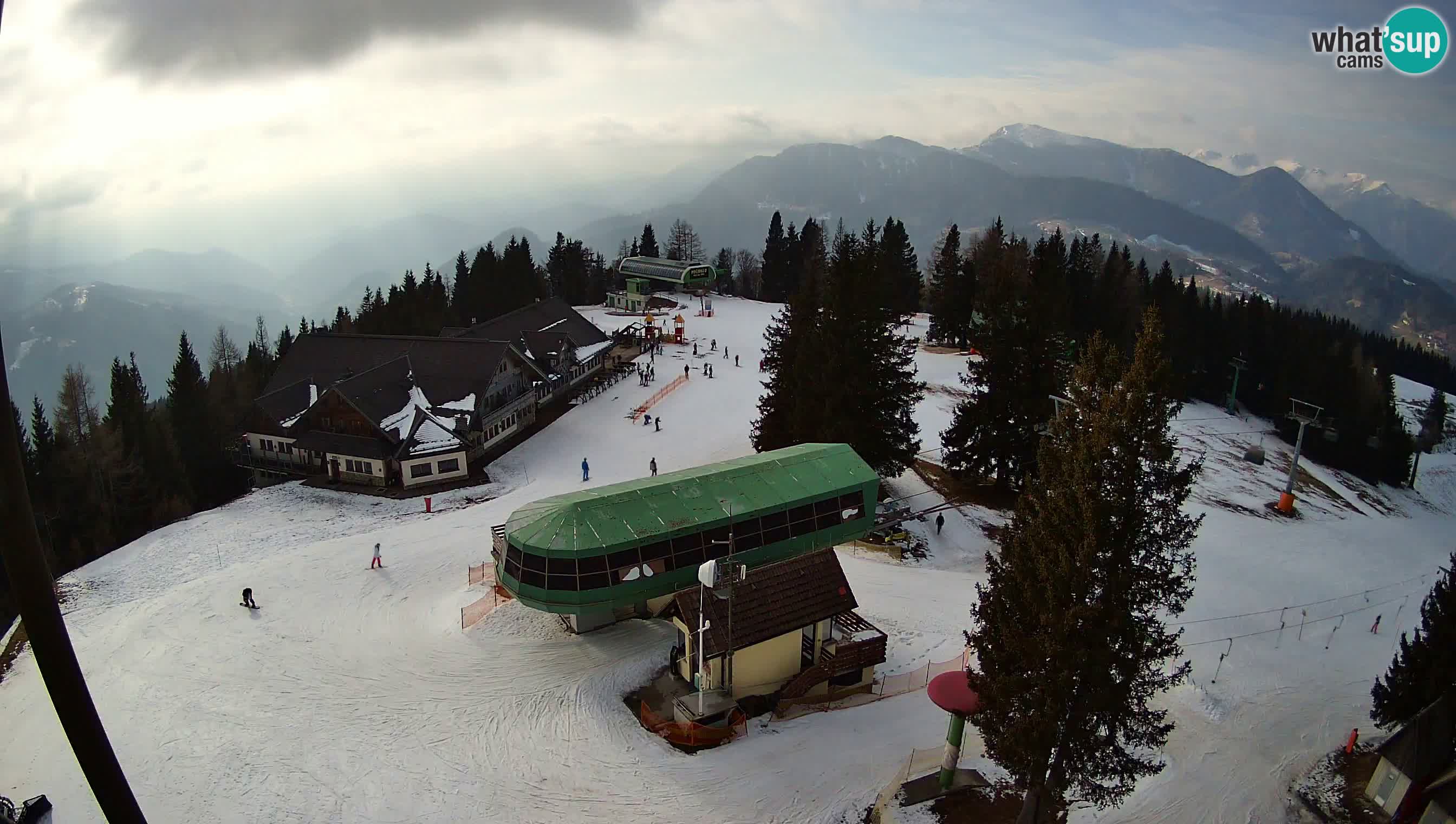 Live webcam Ski Cerkno – Počivalo