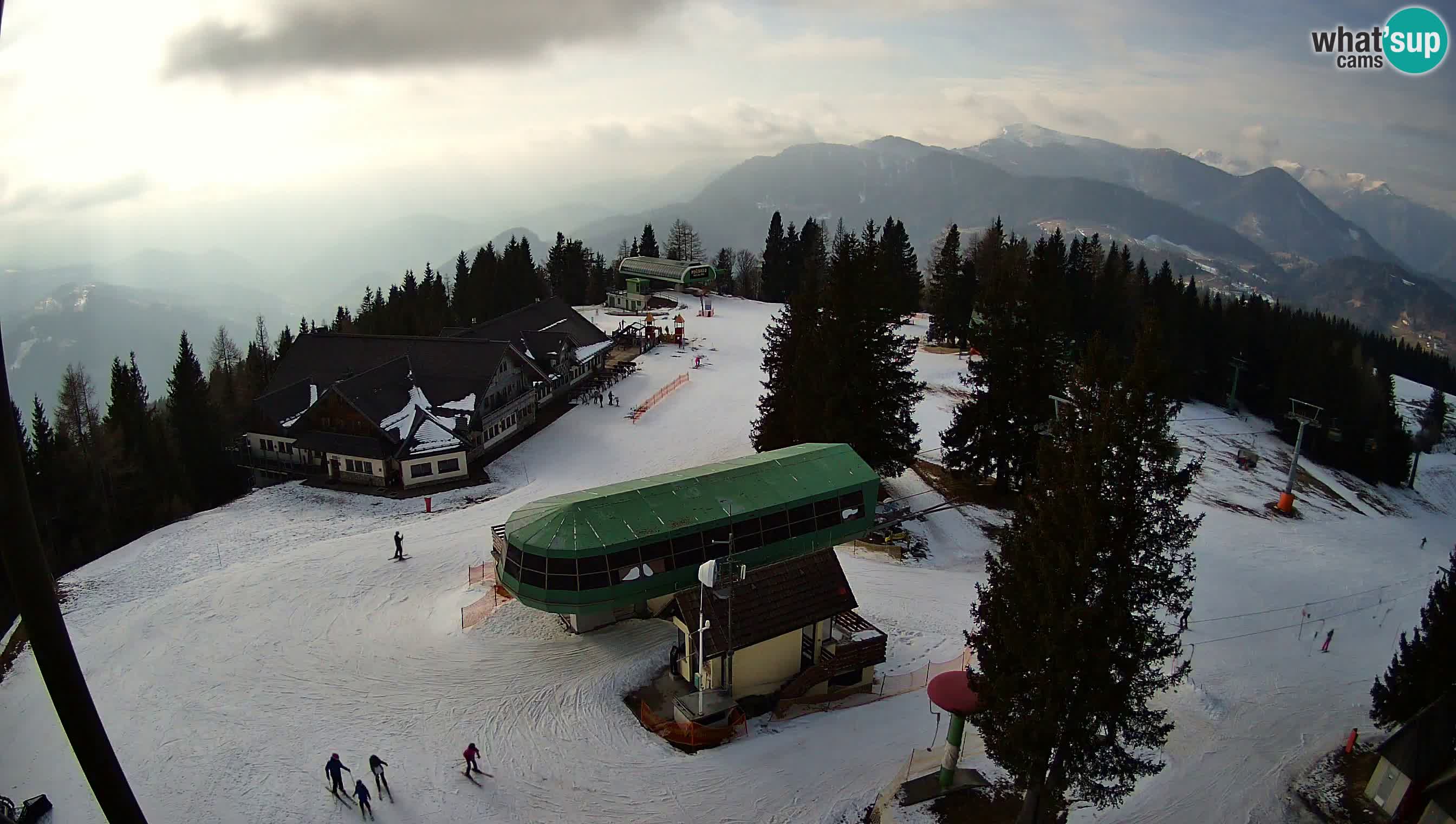 Live webcam Ski Cerkno – Počivalo