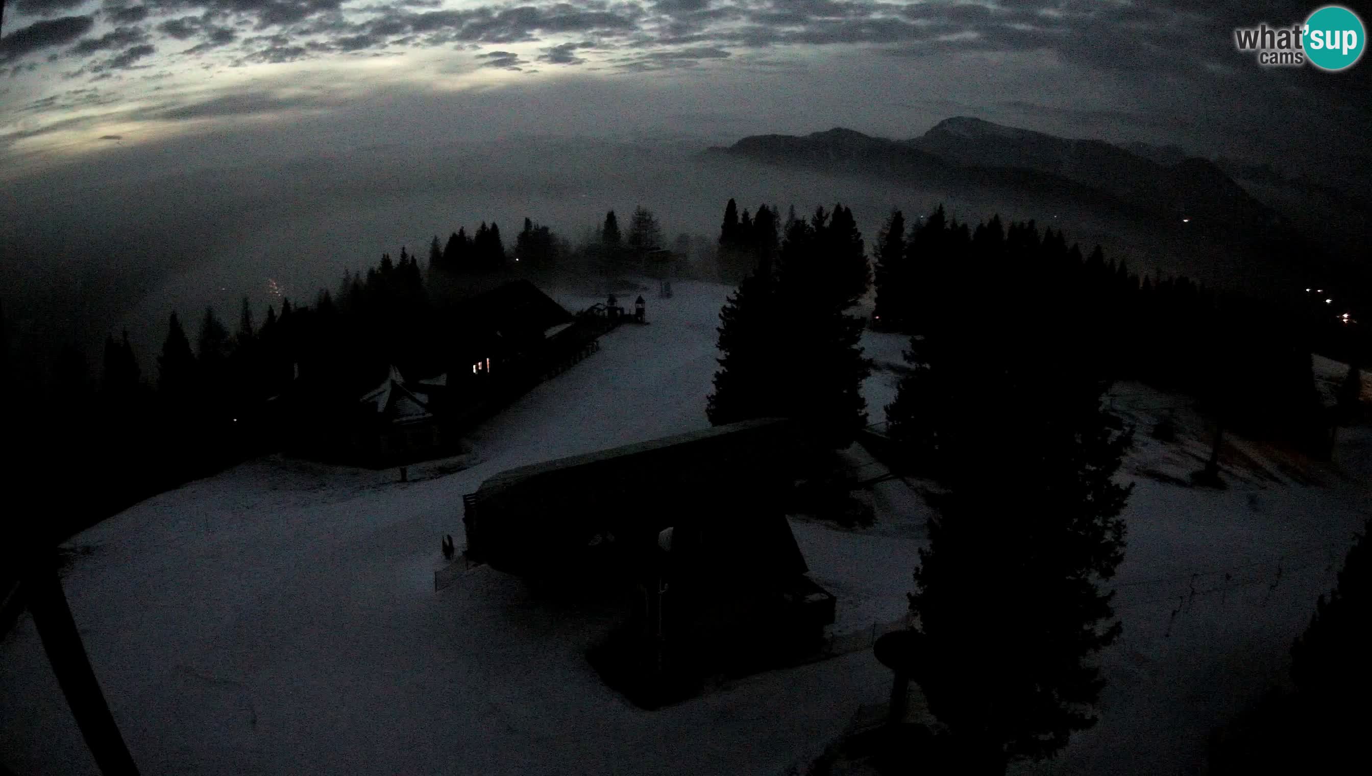 Live webcam Ski Cerkno – Počivalo