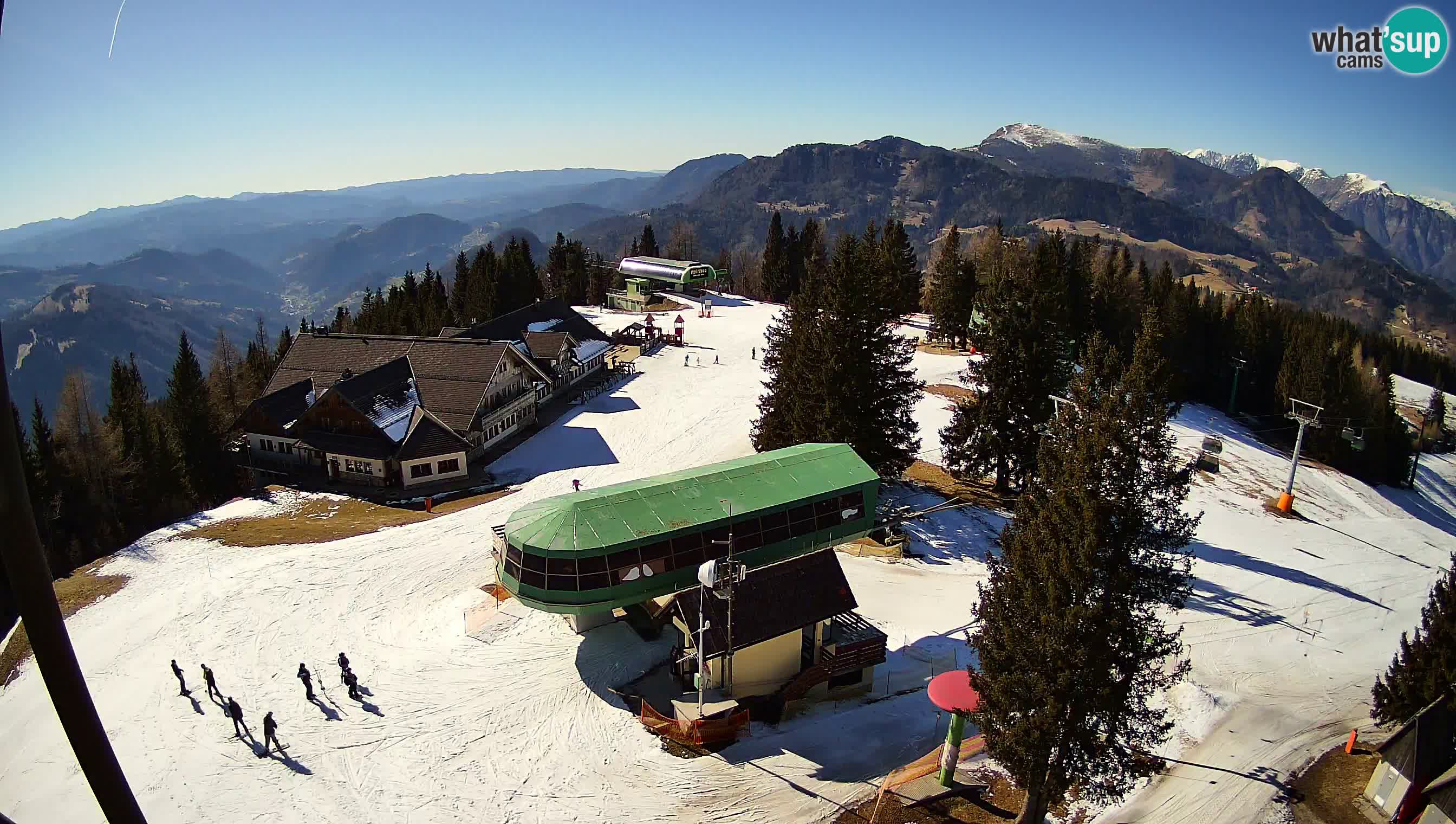 Live webcam Ski Cerkno – Počivalo