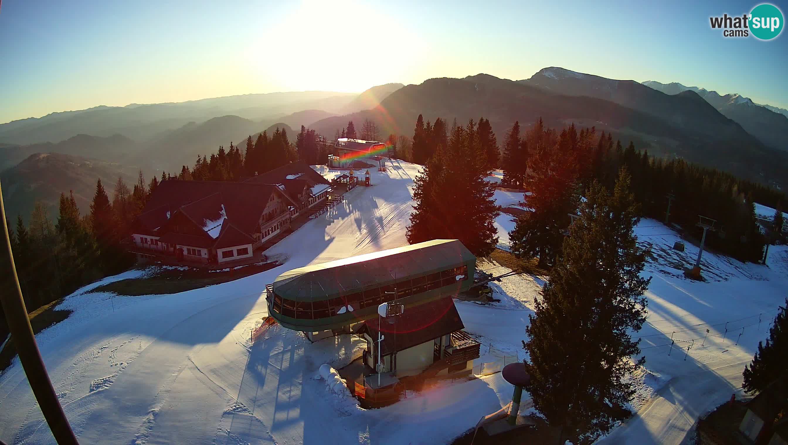 Live webcam Ski Cerkno – Počivalo