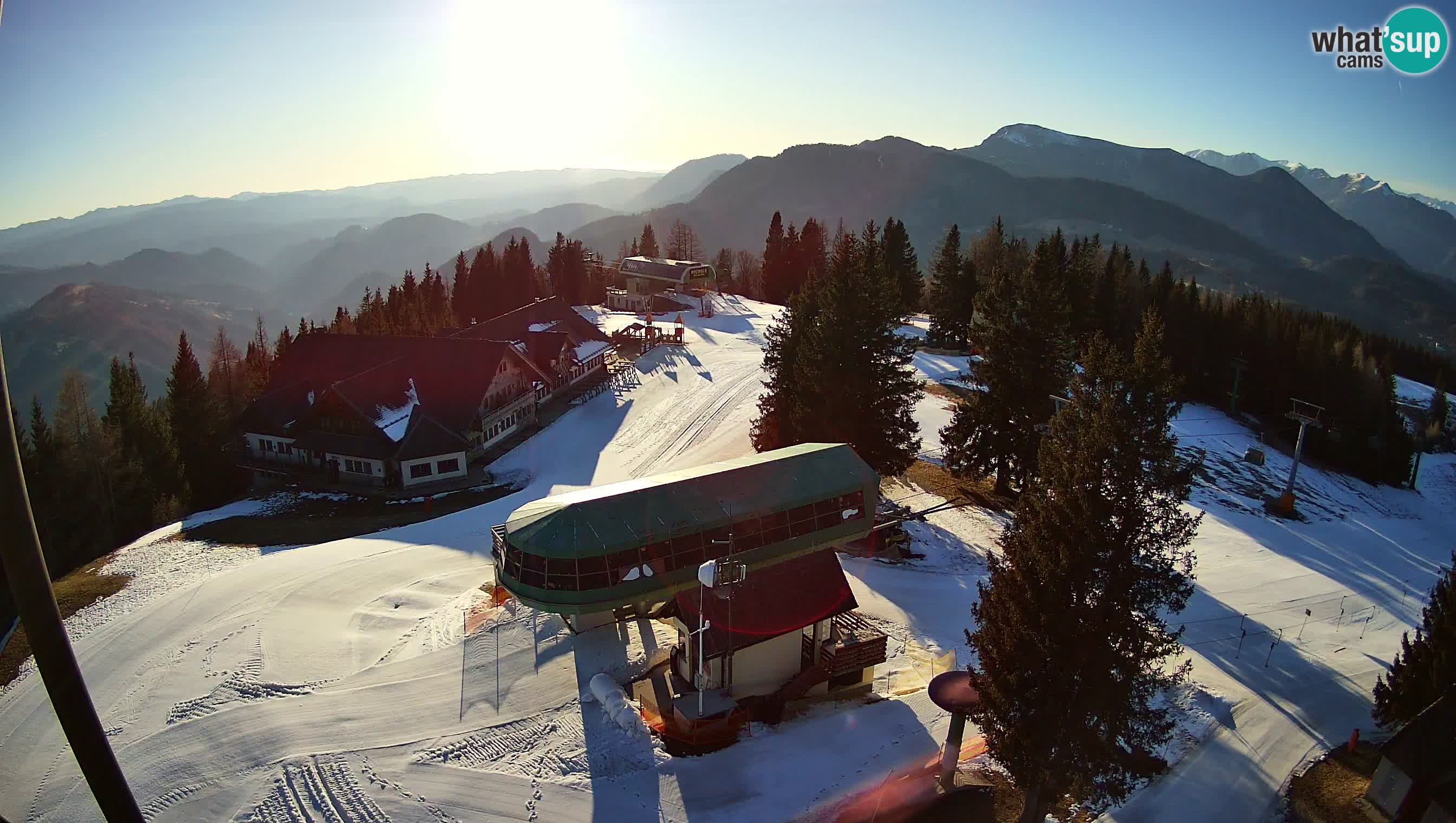 Live webcam Ski Cerkno – Počivalo