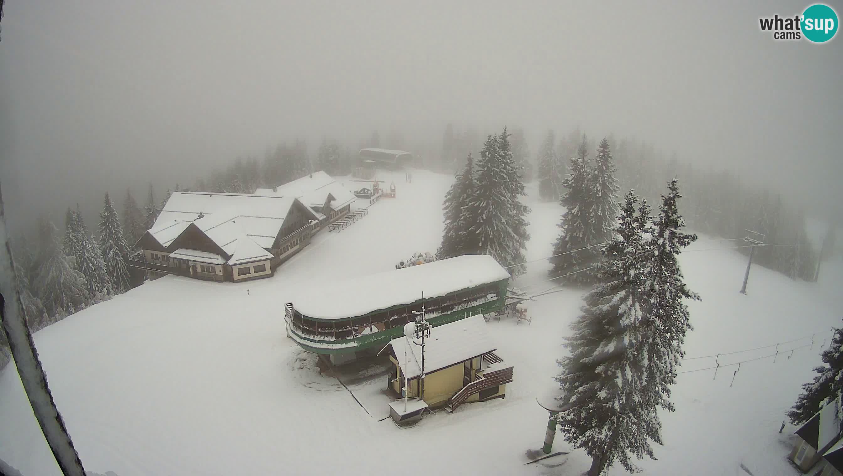 Live webcam Ski Cerkno – Počivalo