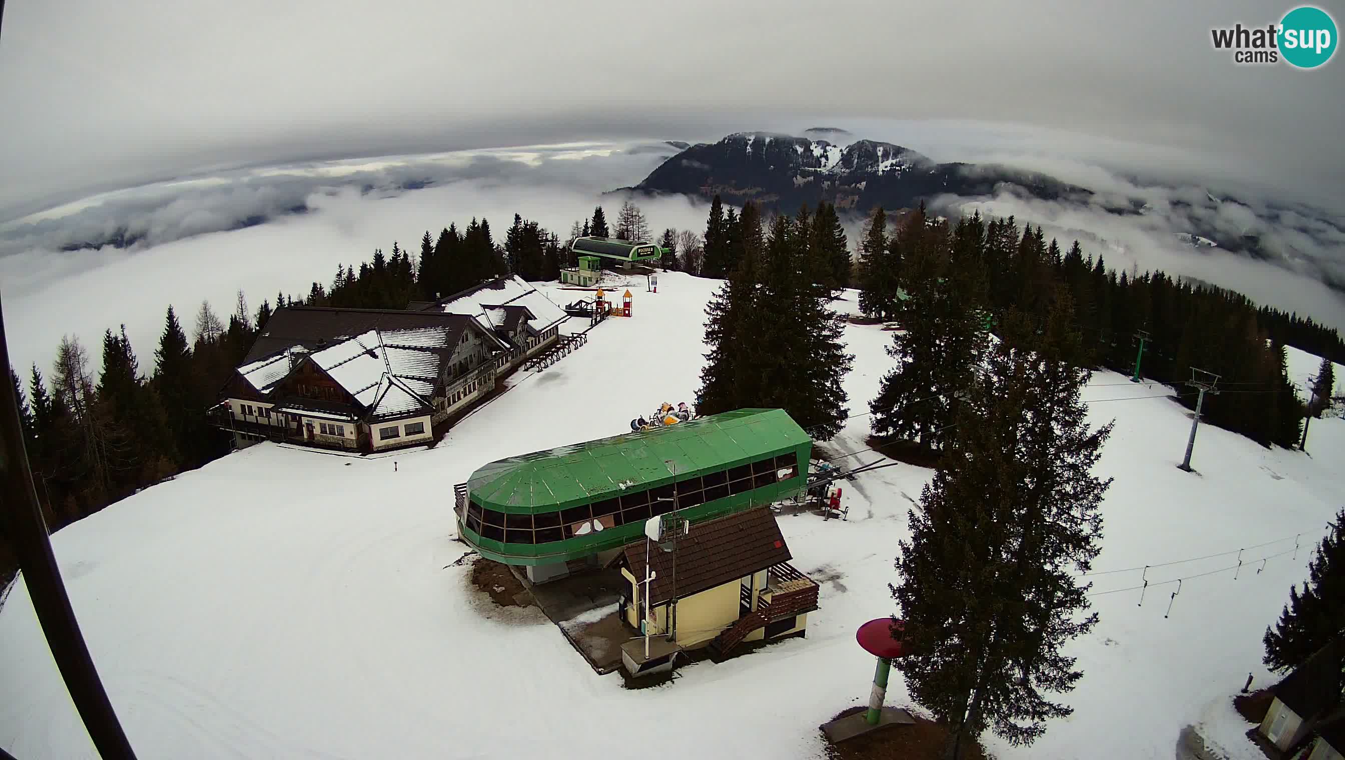 Live webcam Ski Cerkno – Počivalo