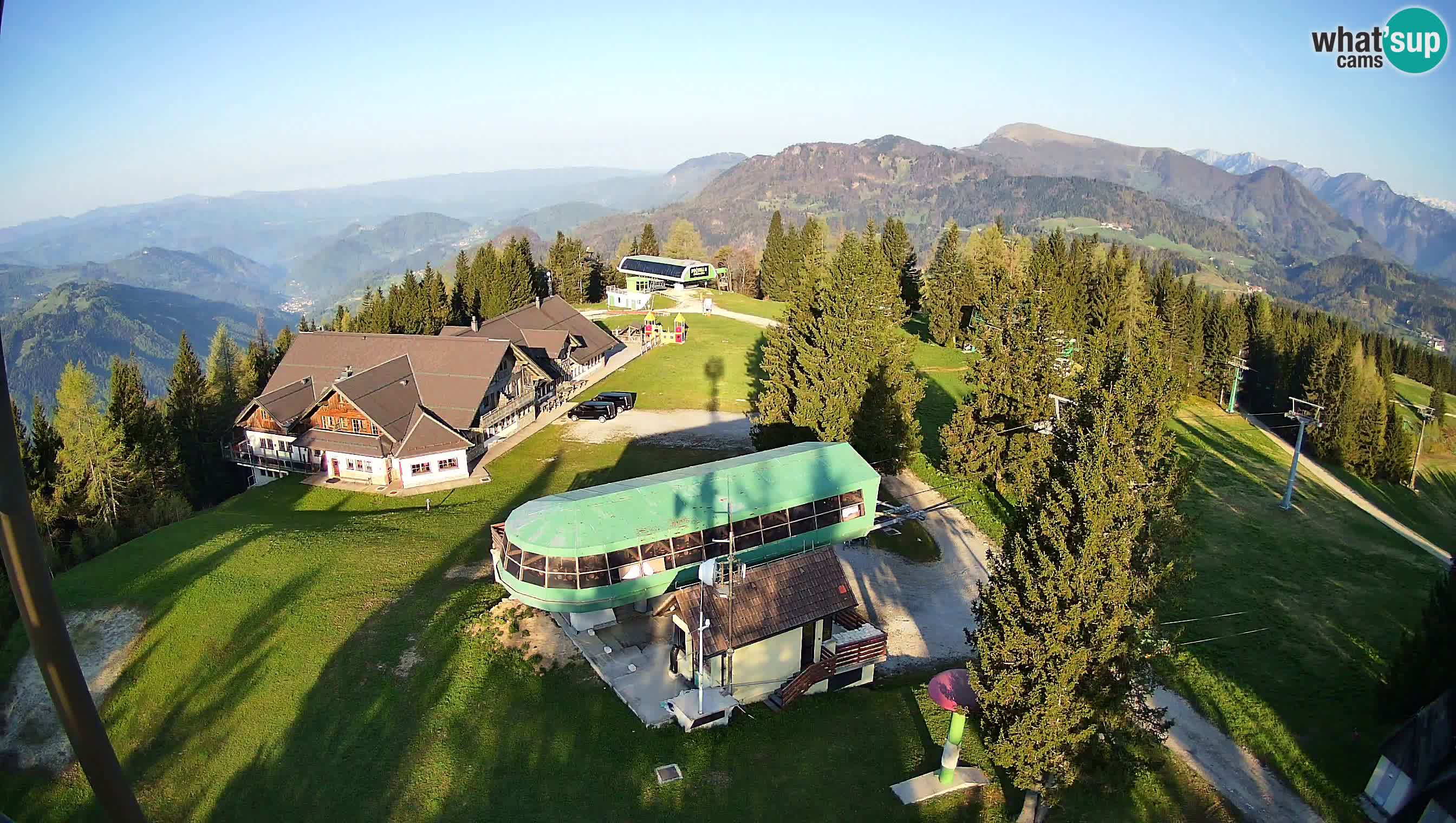 Live webcam Ski Cerkno – Počivalo