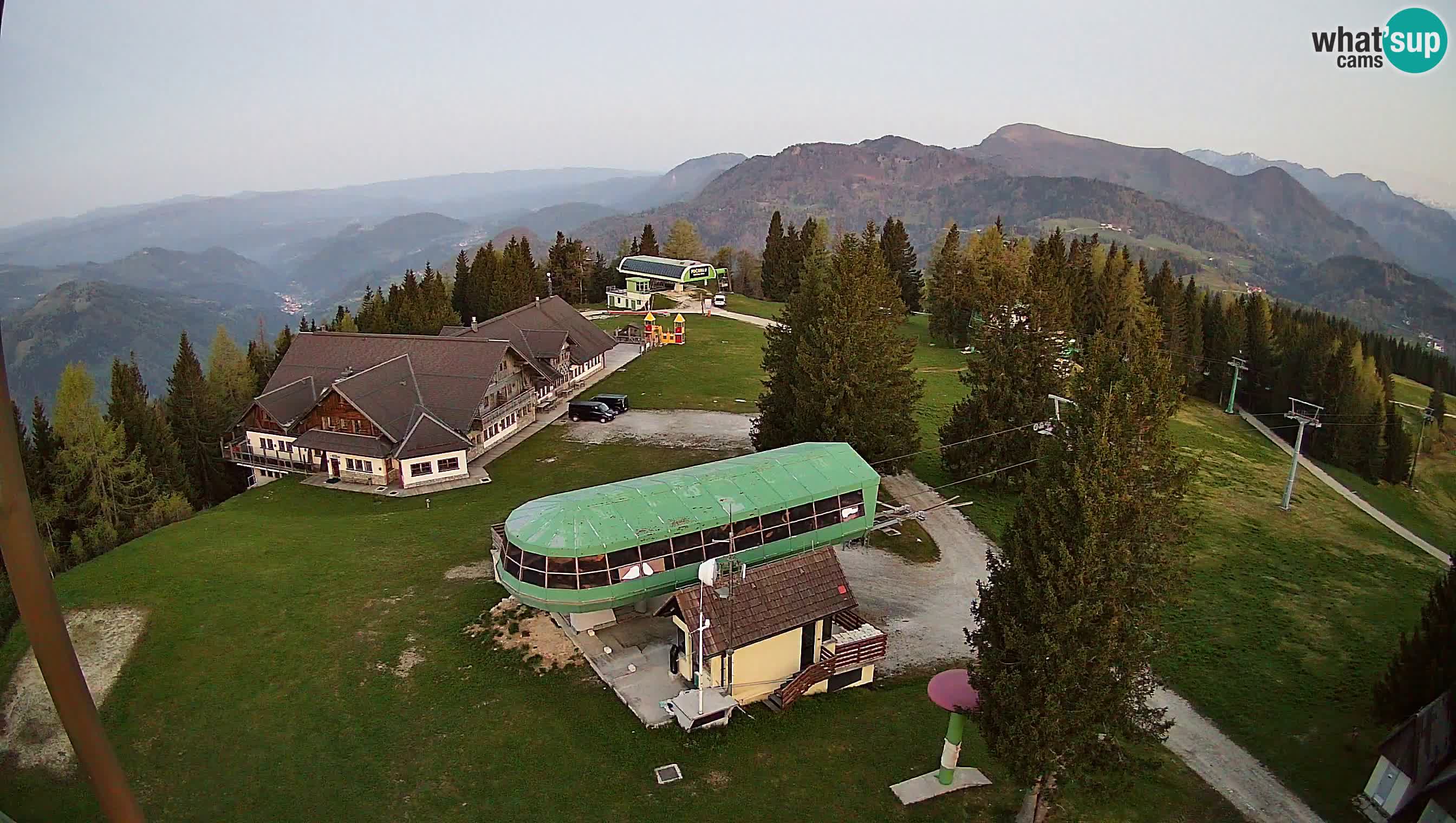Live webcam Ski Cerkno – Počivalo