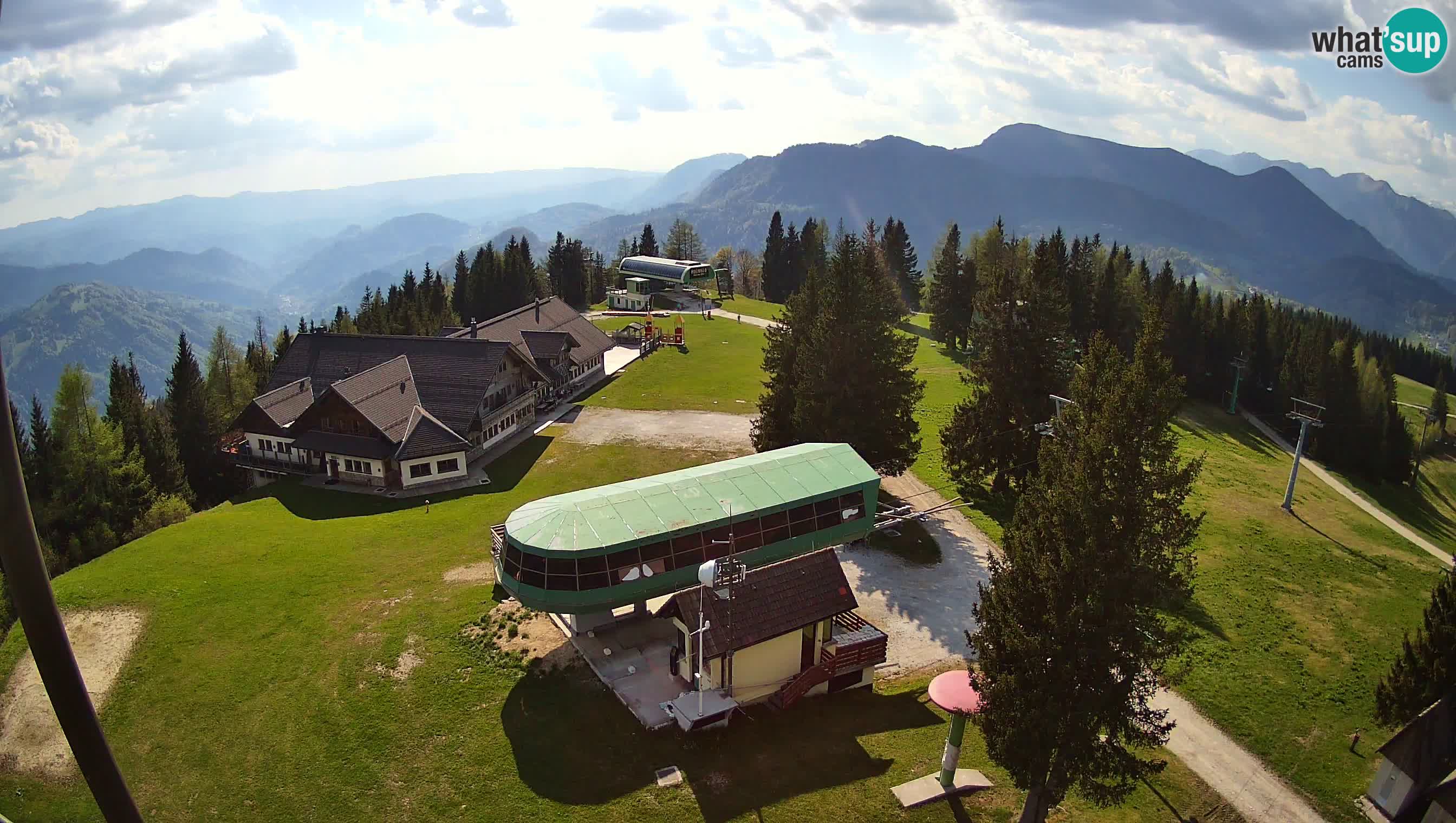 Live webcam Ski Cerkno – Počivalo
