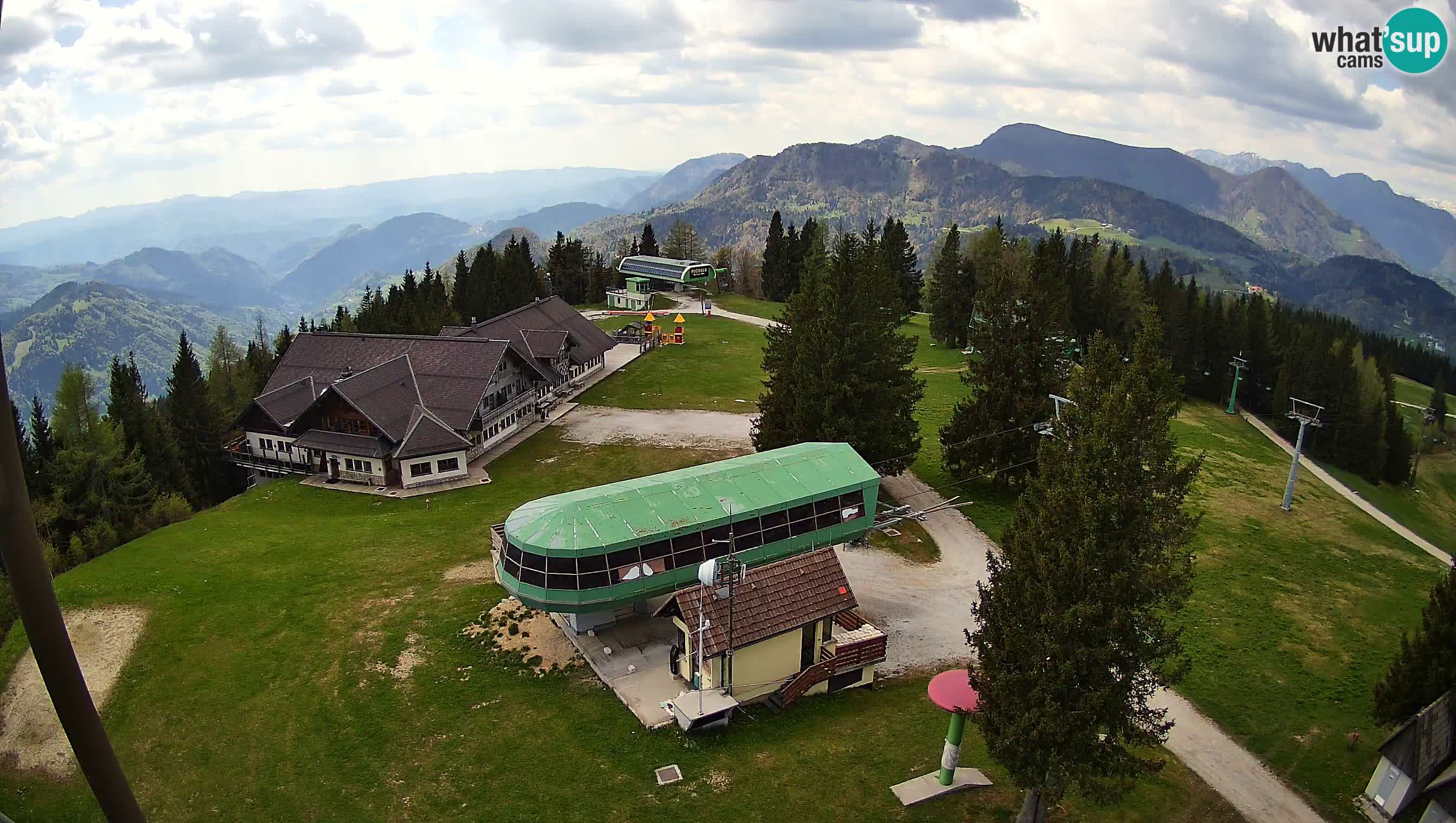 Live webcam Ski Cerkno – Počivalo