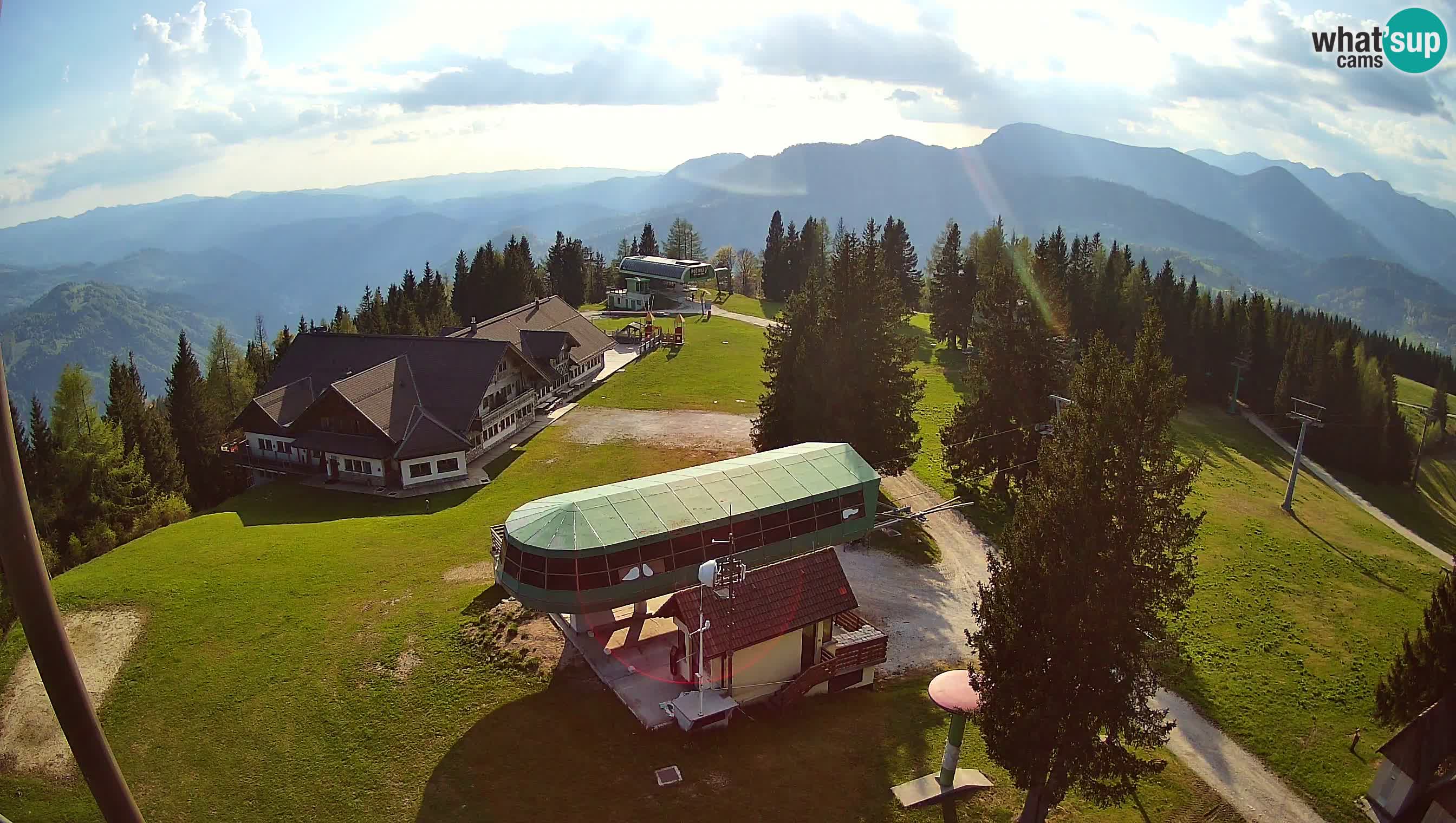 Live webcam Ski Cerkno – Počivalo