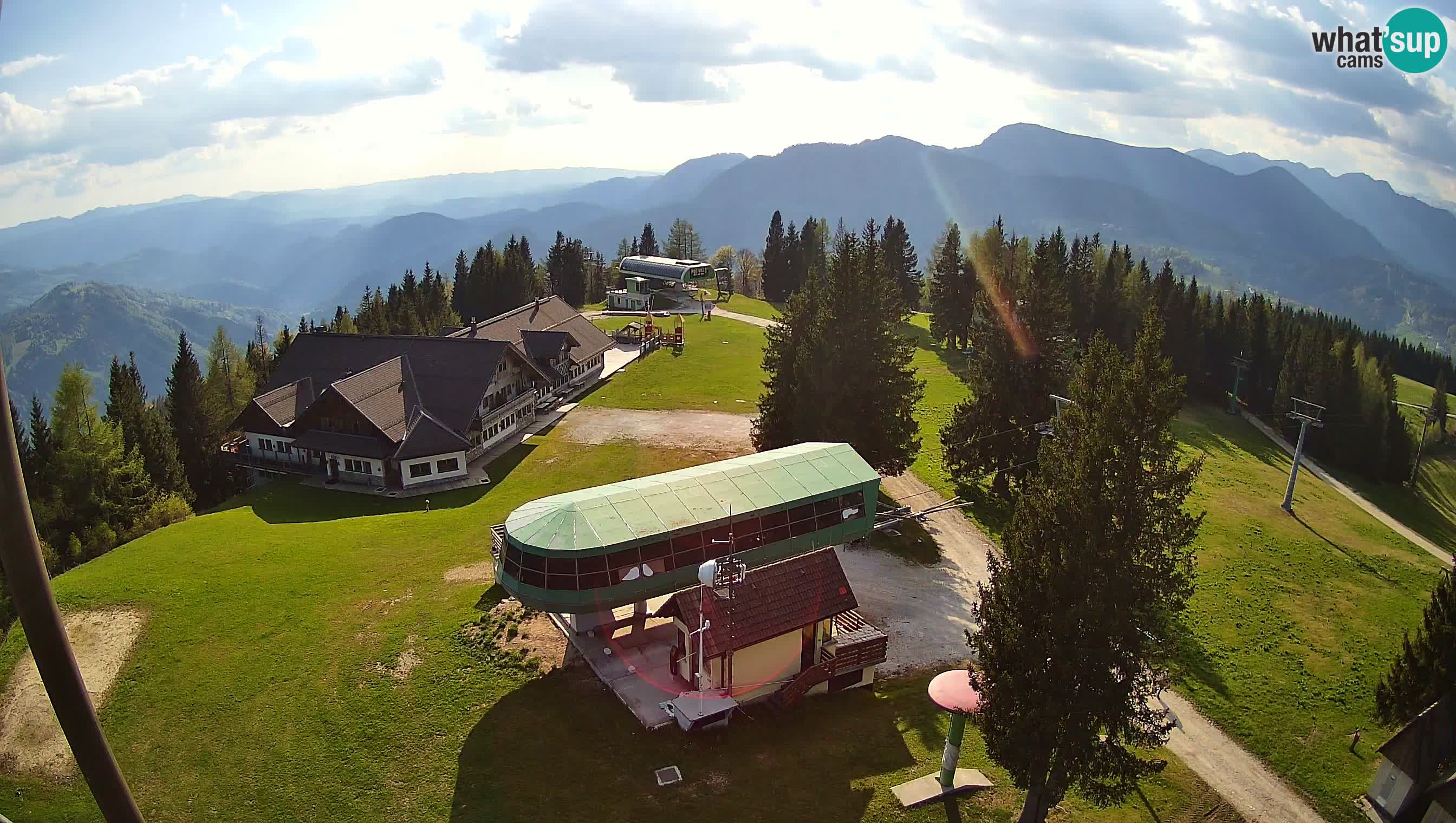 Live webcam Ski Cerkno – Počivalo