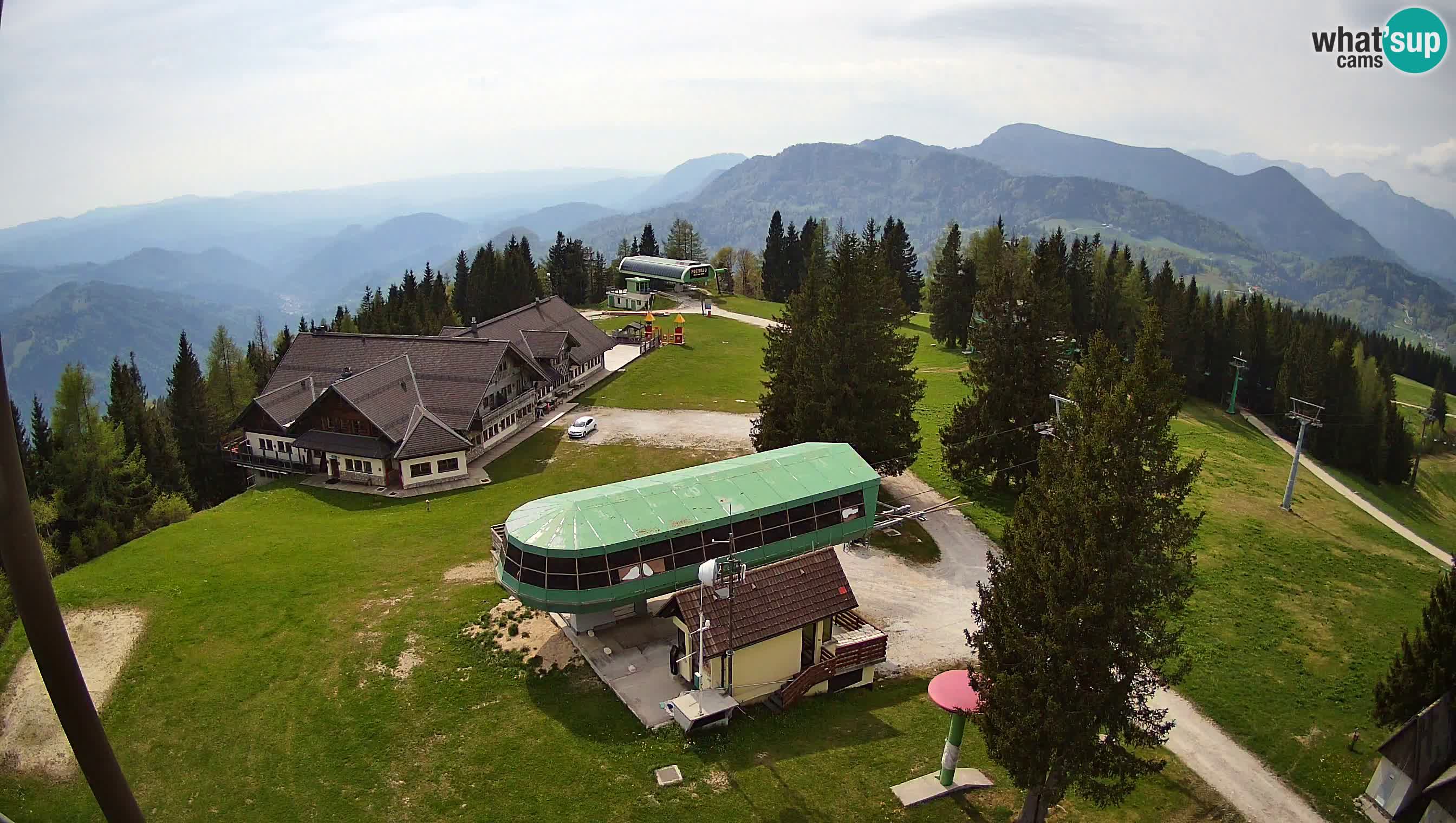 Live webcam Ski Cerkno – Počivalo