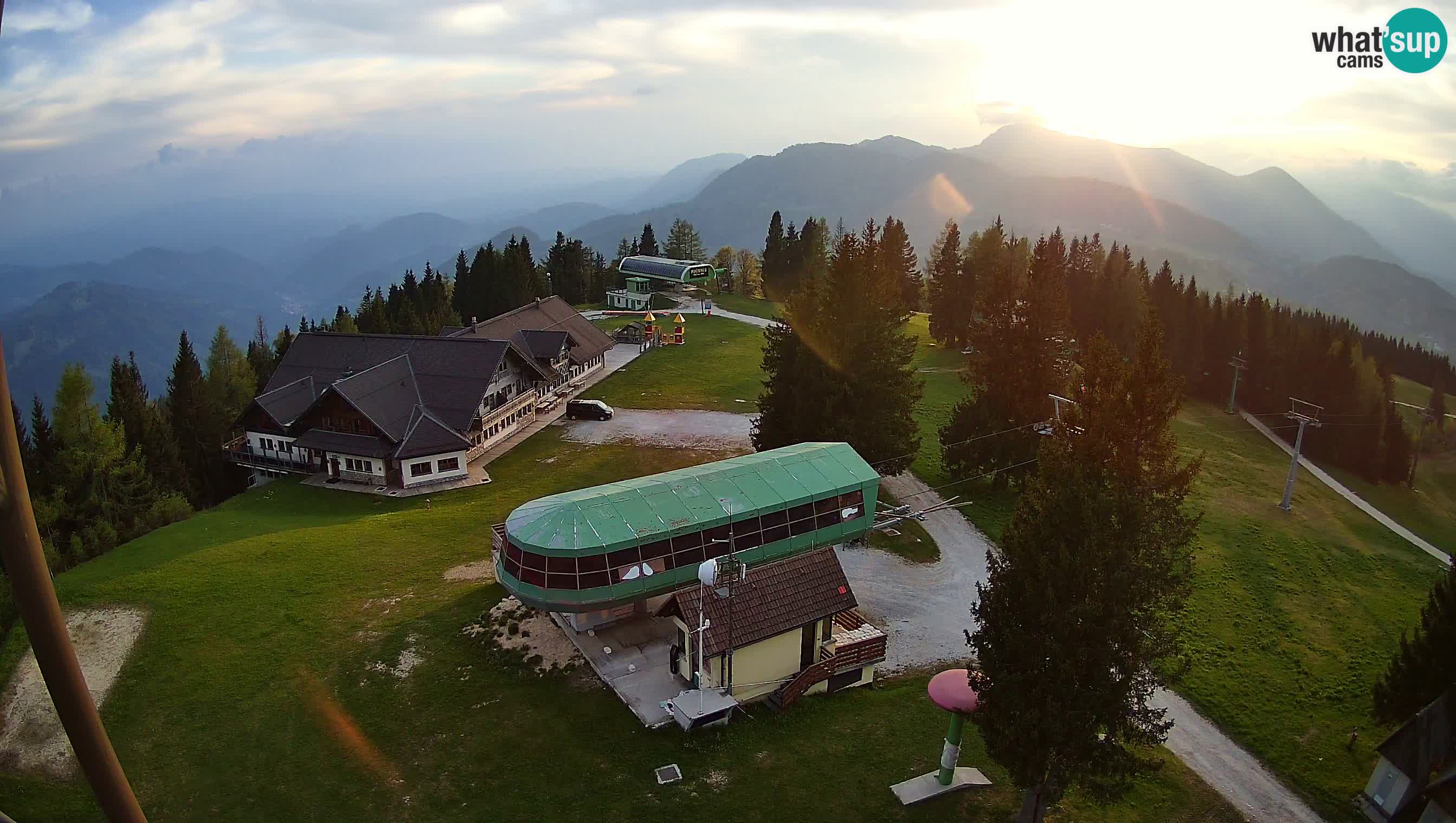 Live webcam Ski Cerkno – Počivalo