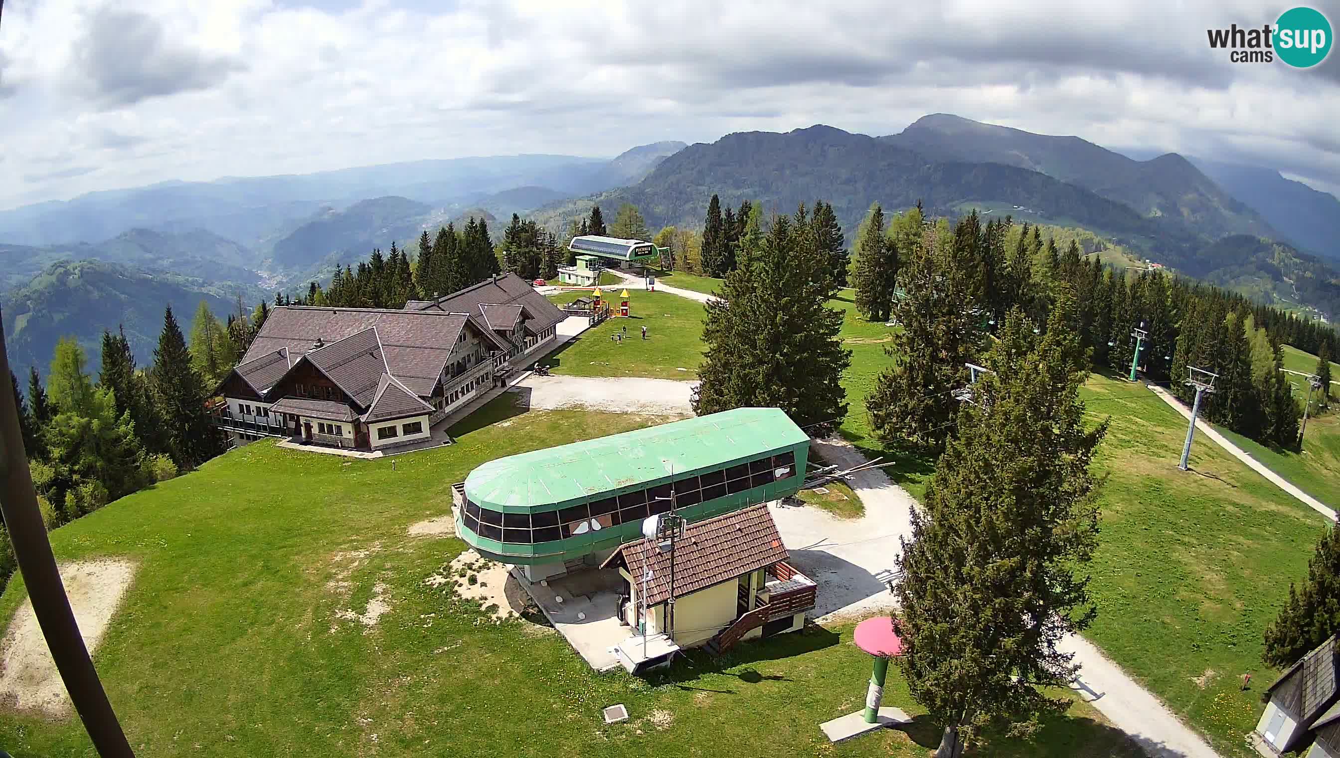 Live webcam Ski Cerkno – Počivalo
