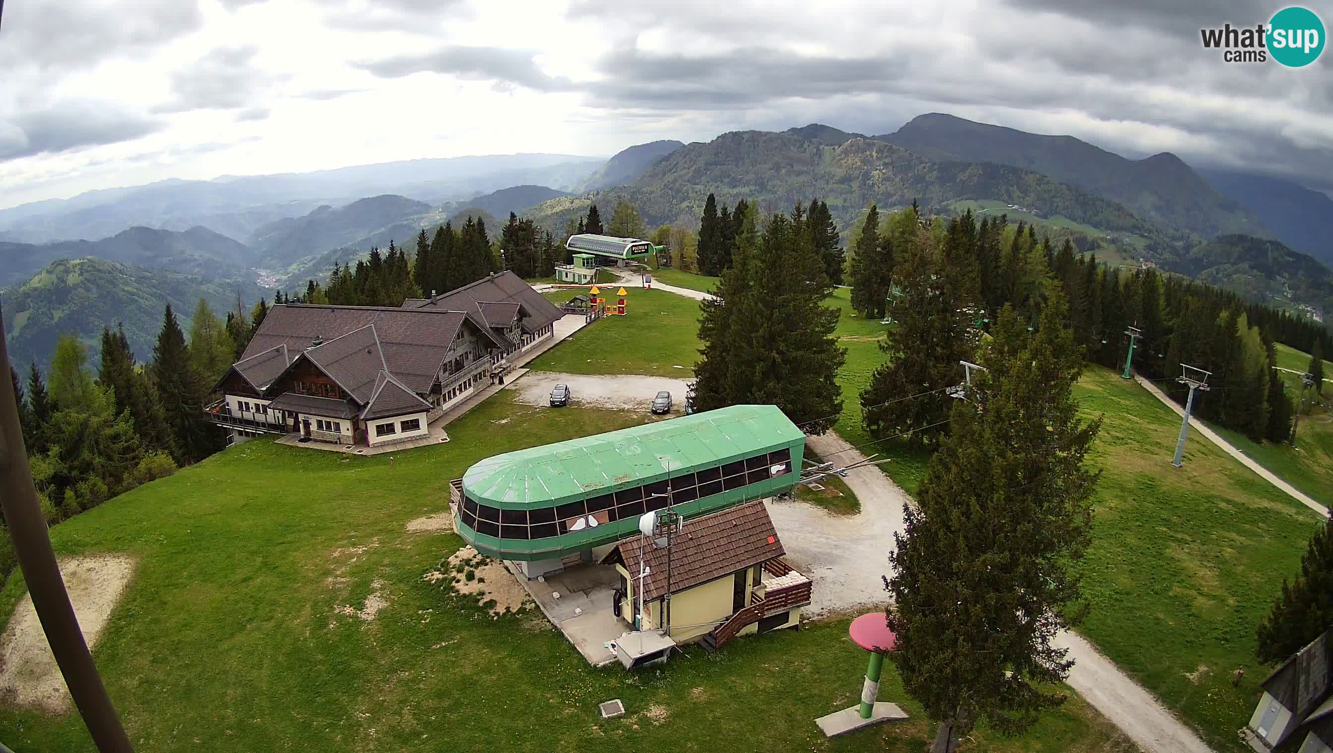 Live webcam Ski Cerkno – Počivalo