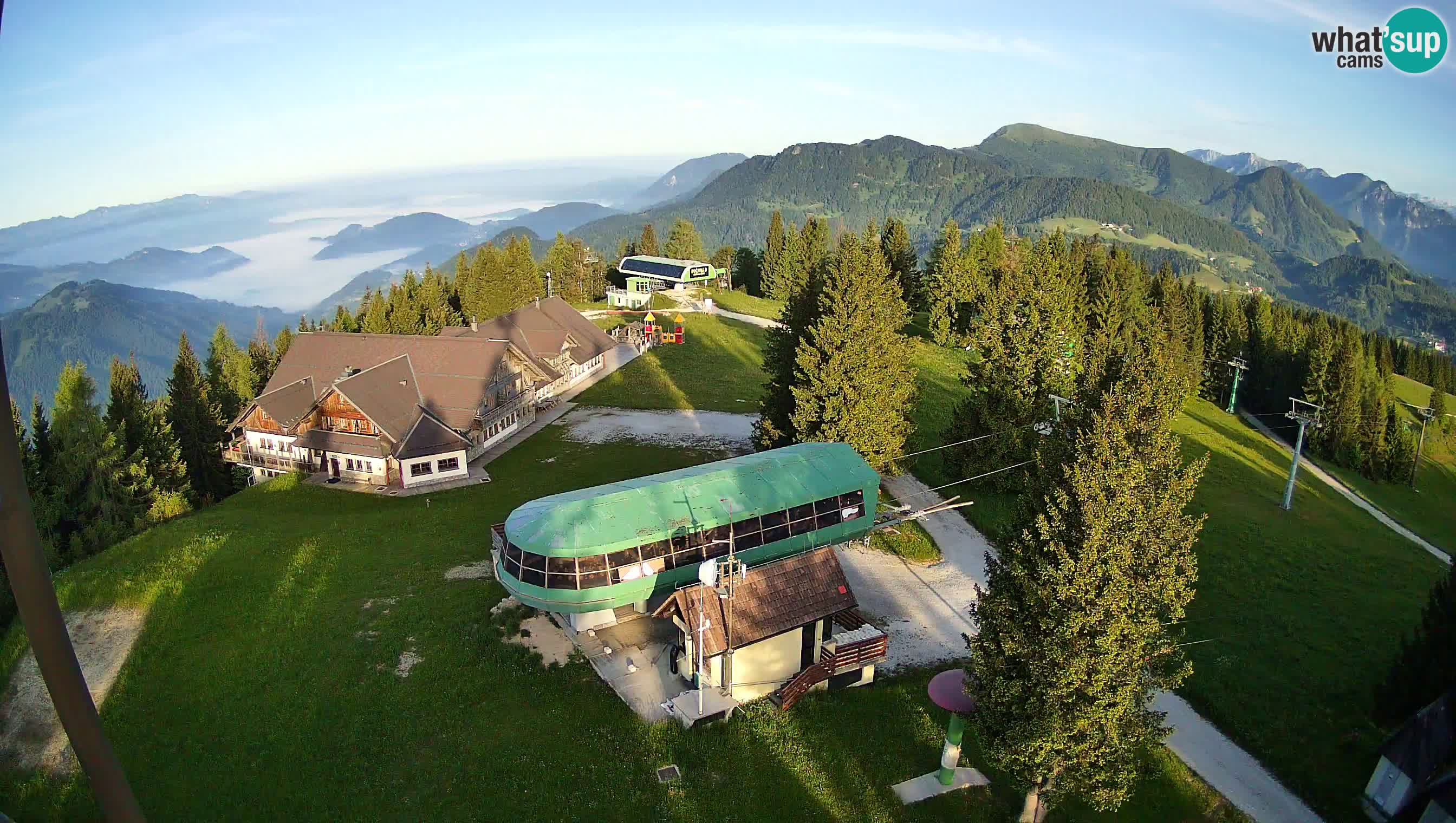 Live webcam Ski Cerkno – Počivalo