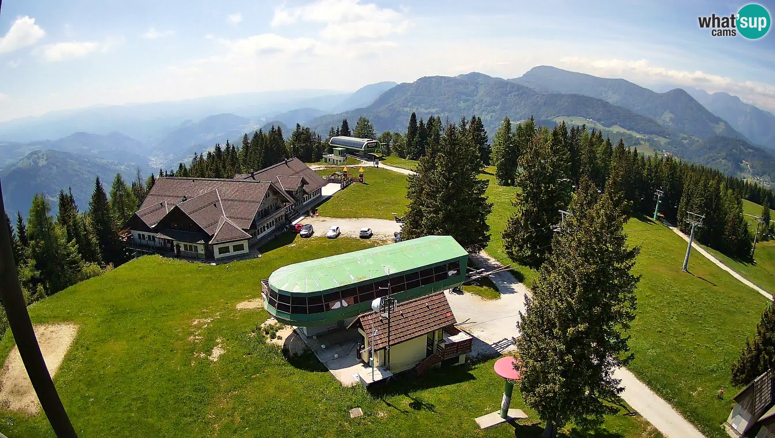 Live webcam Ski Cerkno – Počivalo
