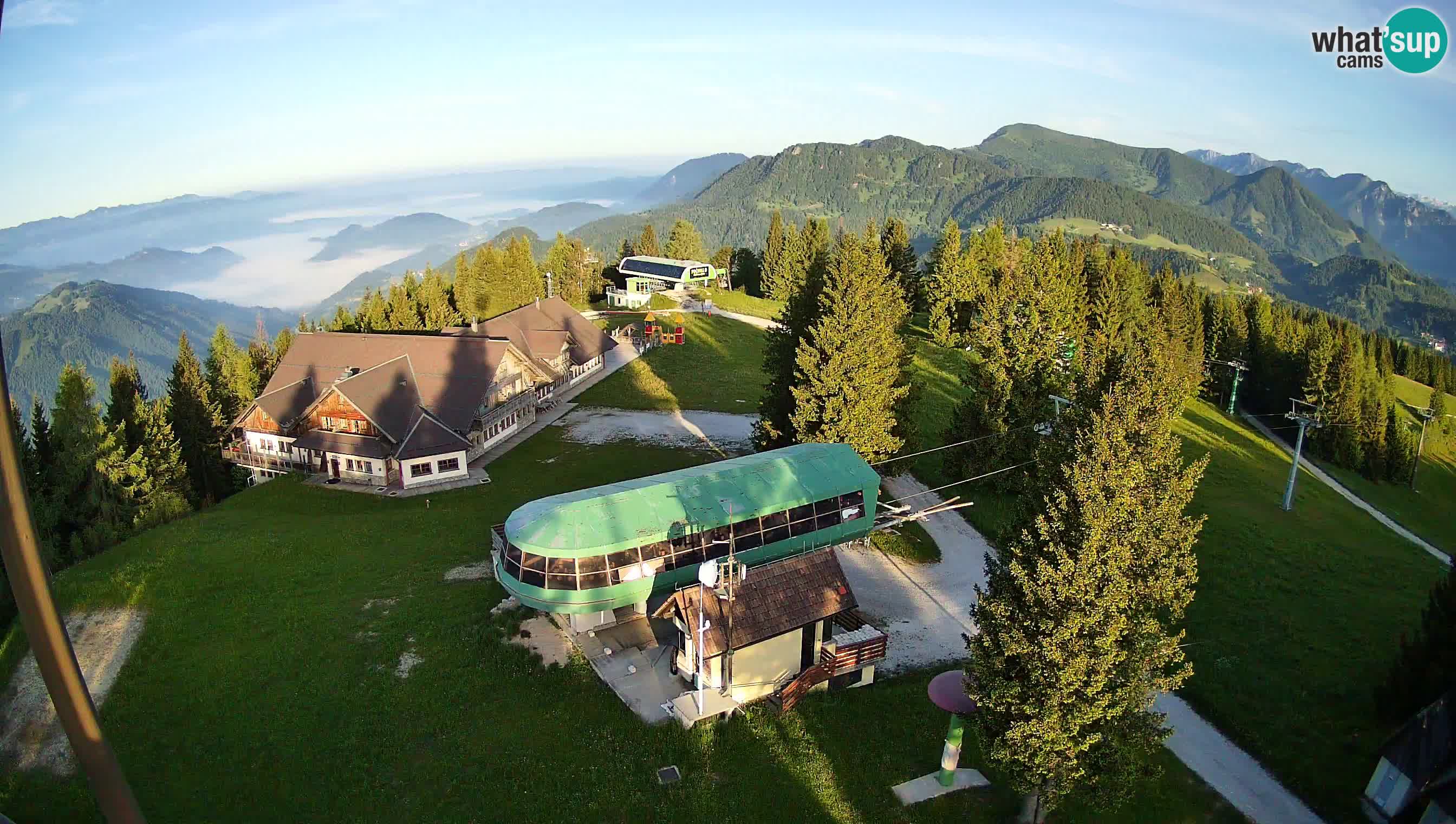 Live webcam Ski Cerkno – Počivalo