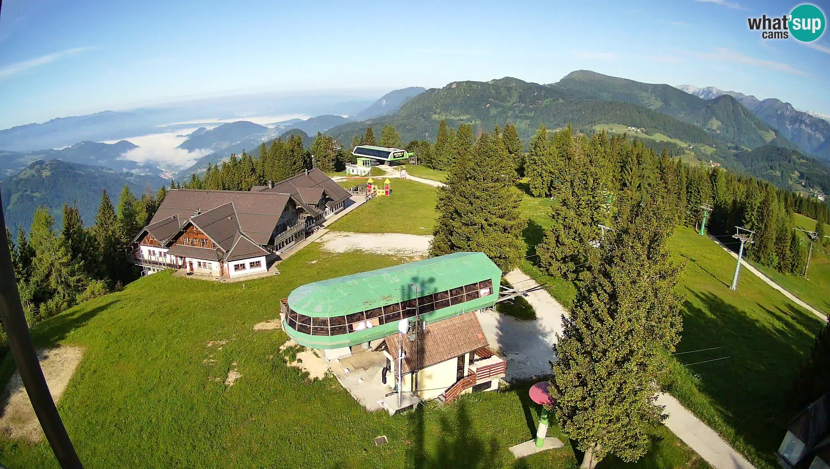 Live webcam Ski Cerkno – Počivalo