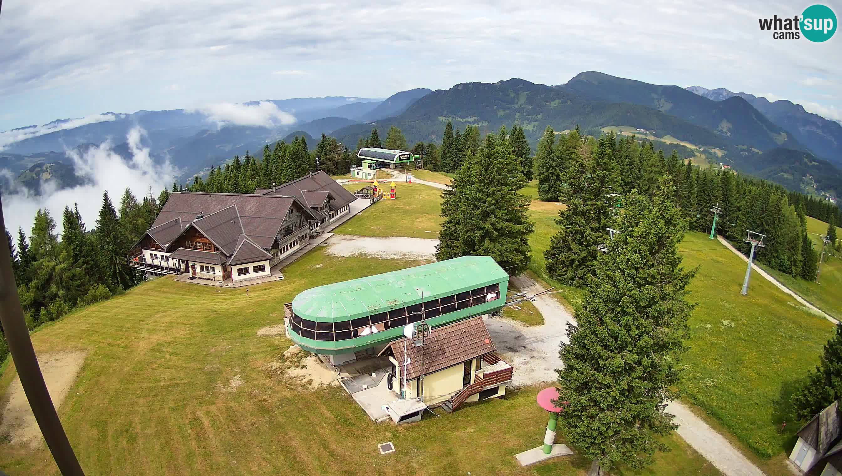 Live webcam Ski Cerkno – Počivalo