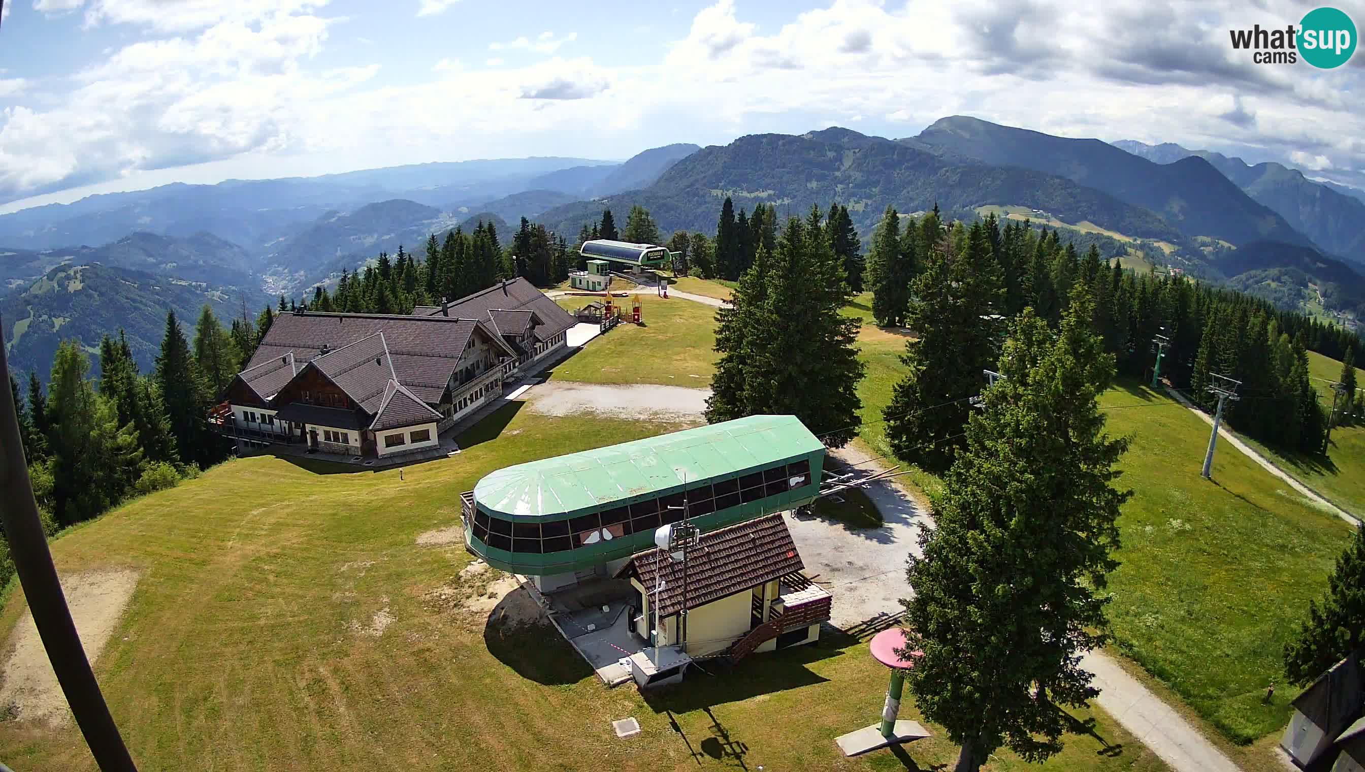 Live webcam Ski Cerkno – Počivalo