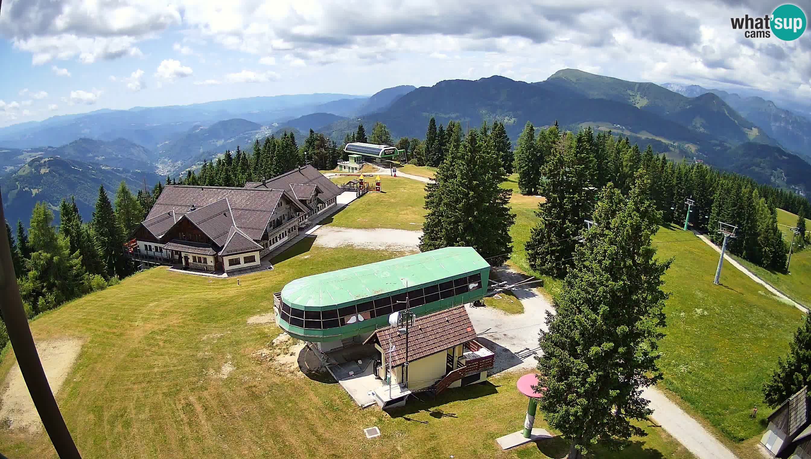 Live webcam Ski Cerkno – Počivalo